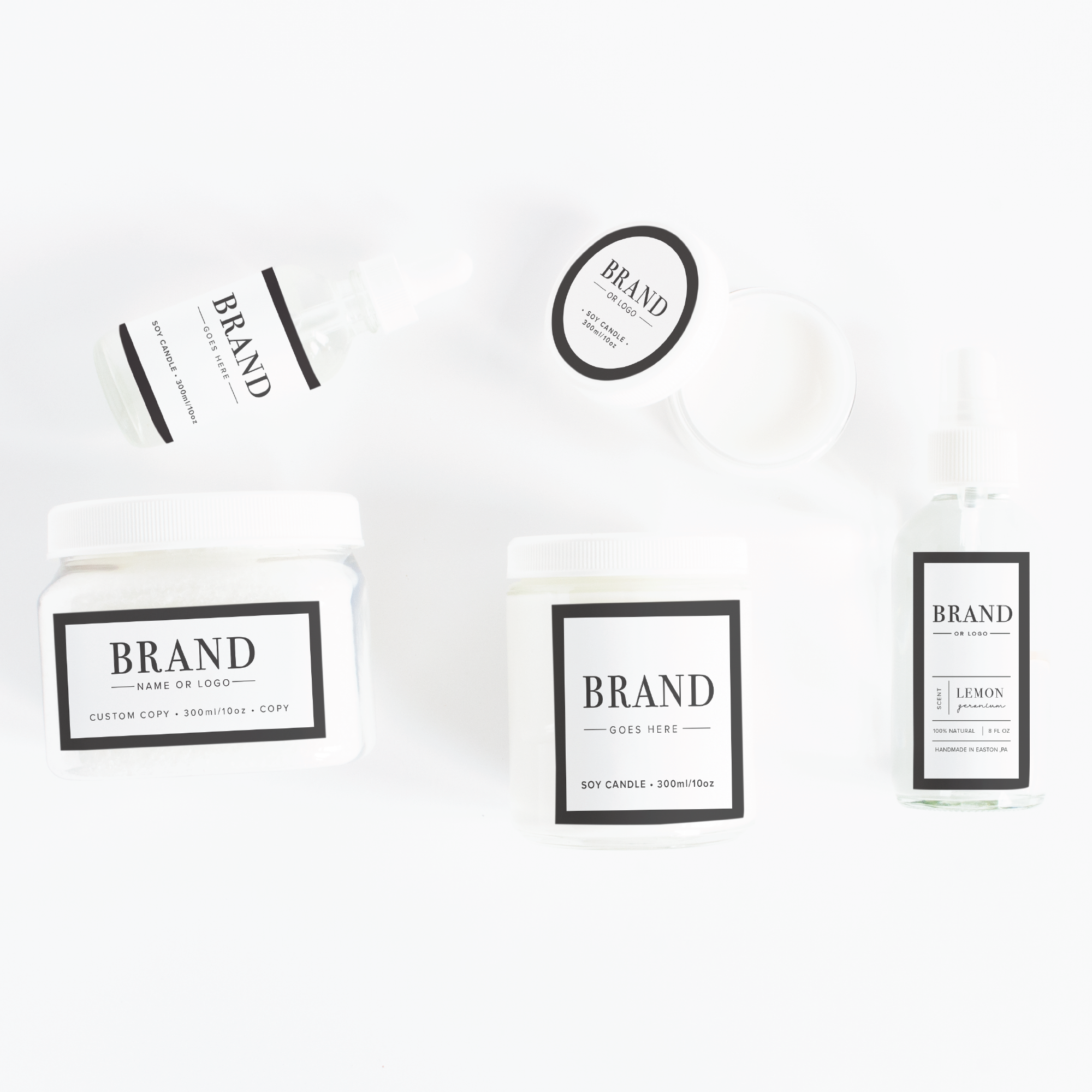 Hayes Street Square Product Label