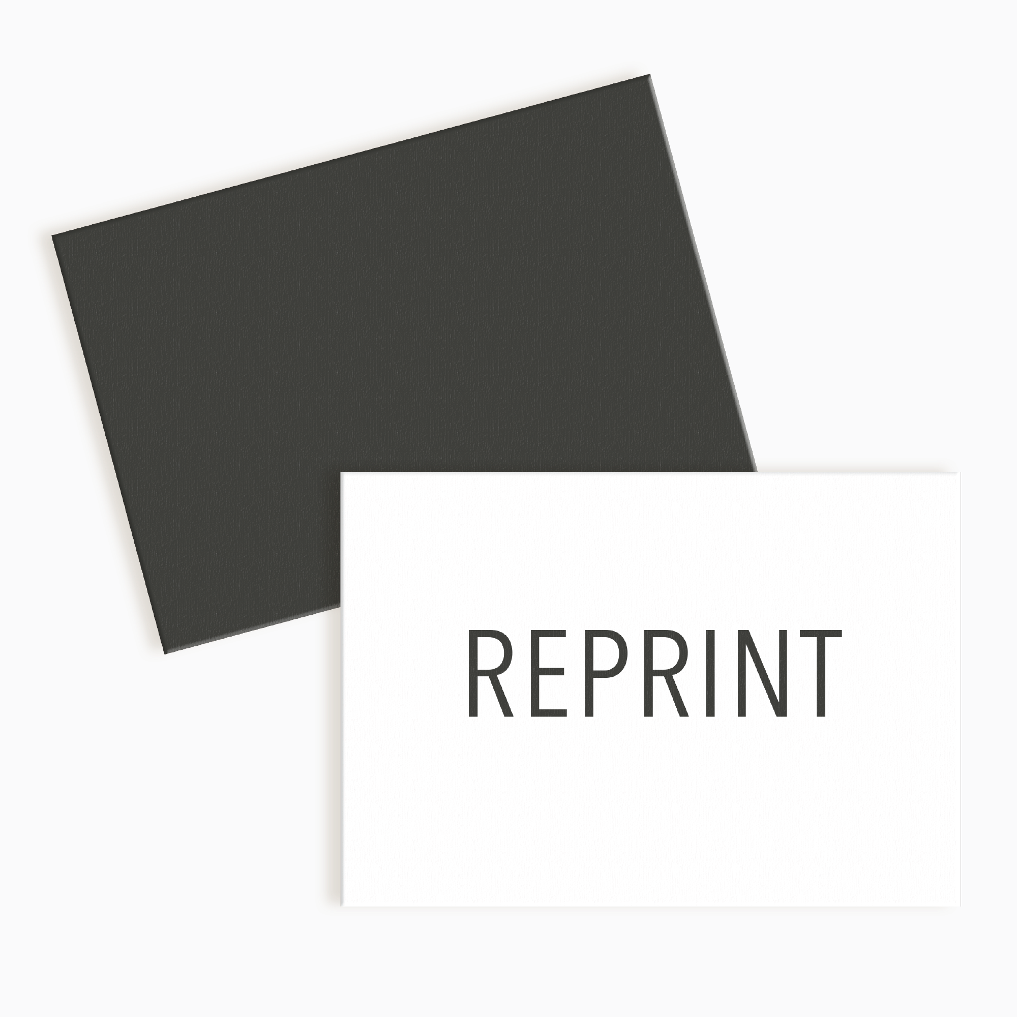 Reprint Your Horizontal Insert Card