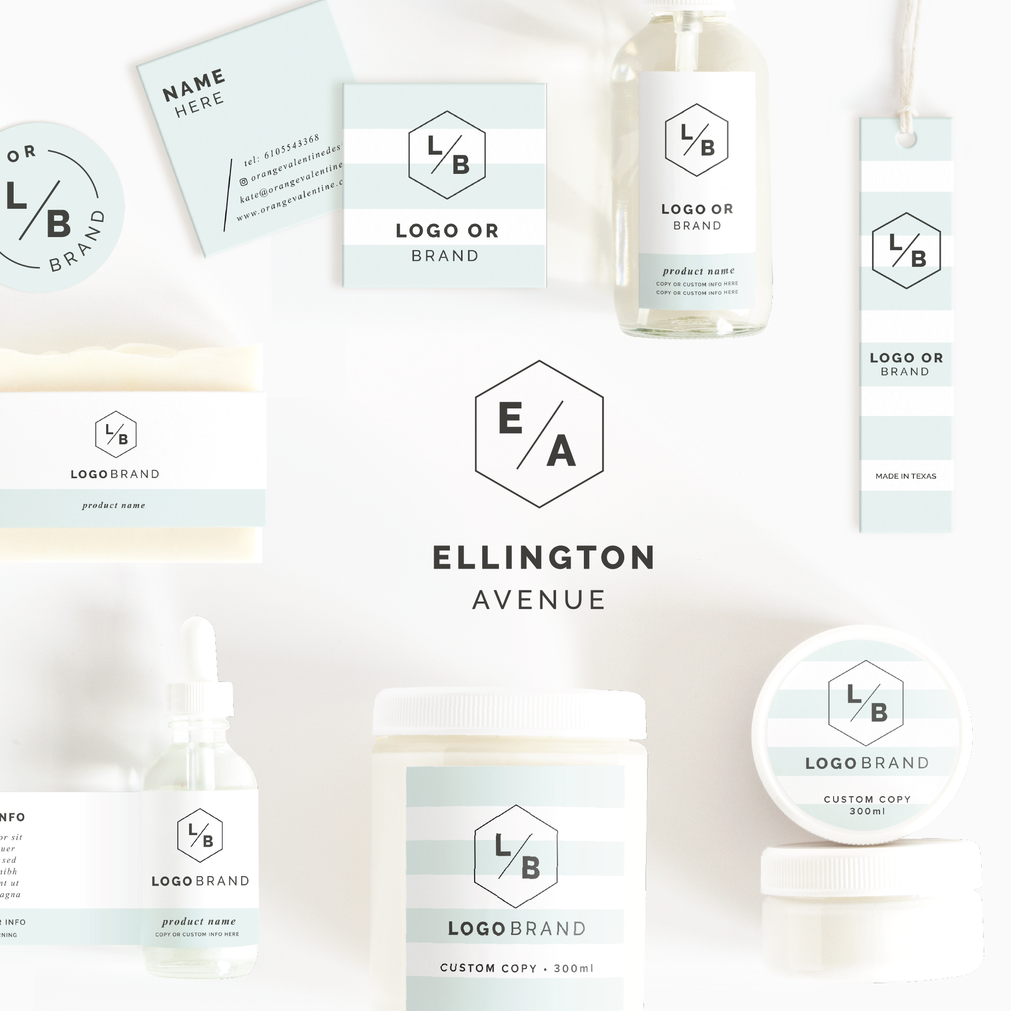 Ellington Avenue Wrap Tag