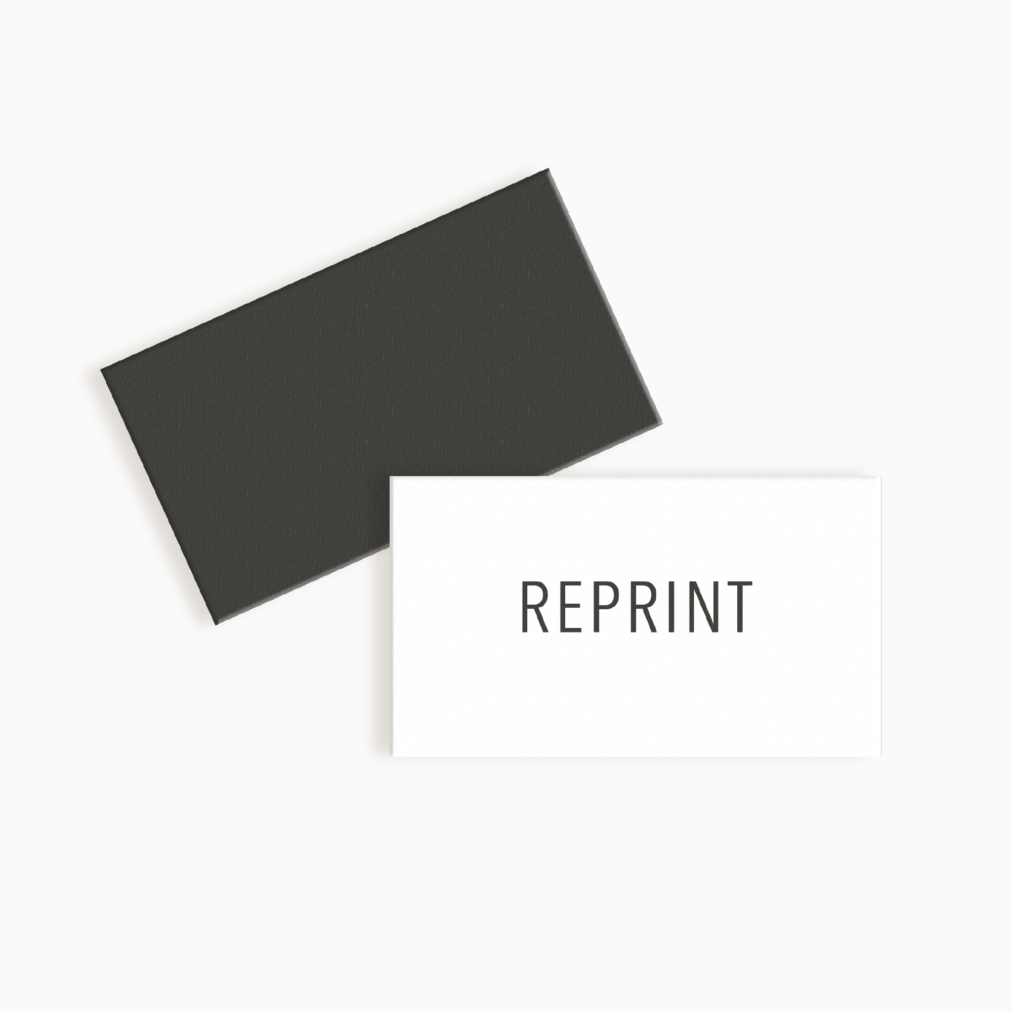 Reprint Your Horizontal Business Card