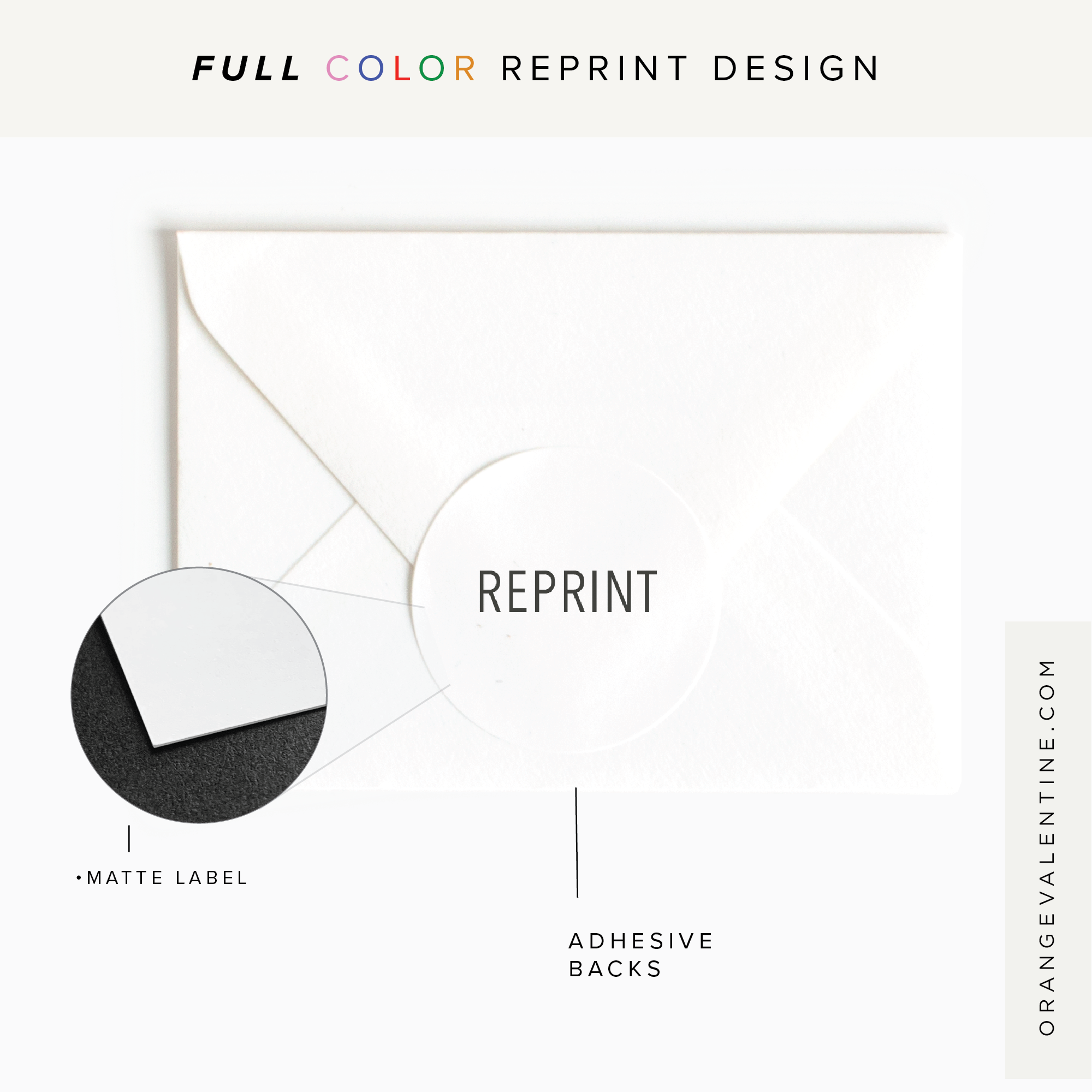 Reprint Your Logo Submark Label