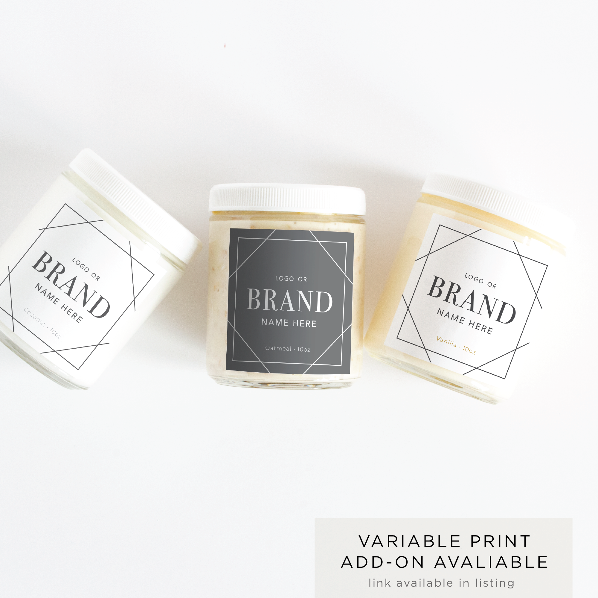 Ashbury Street Square Product Label