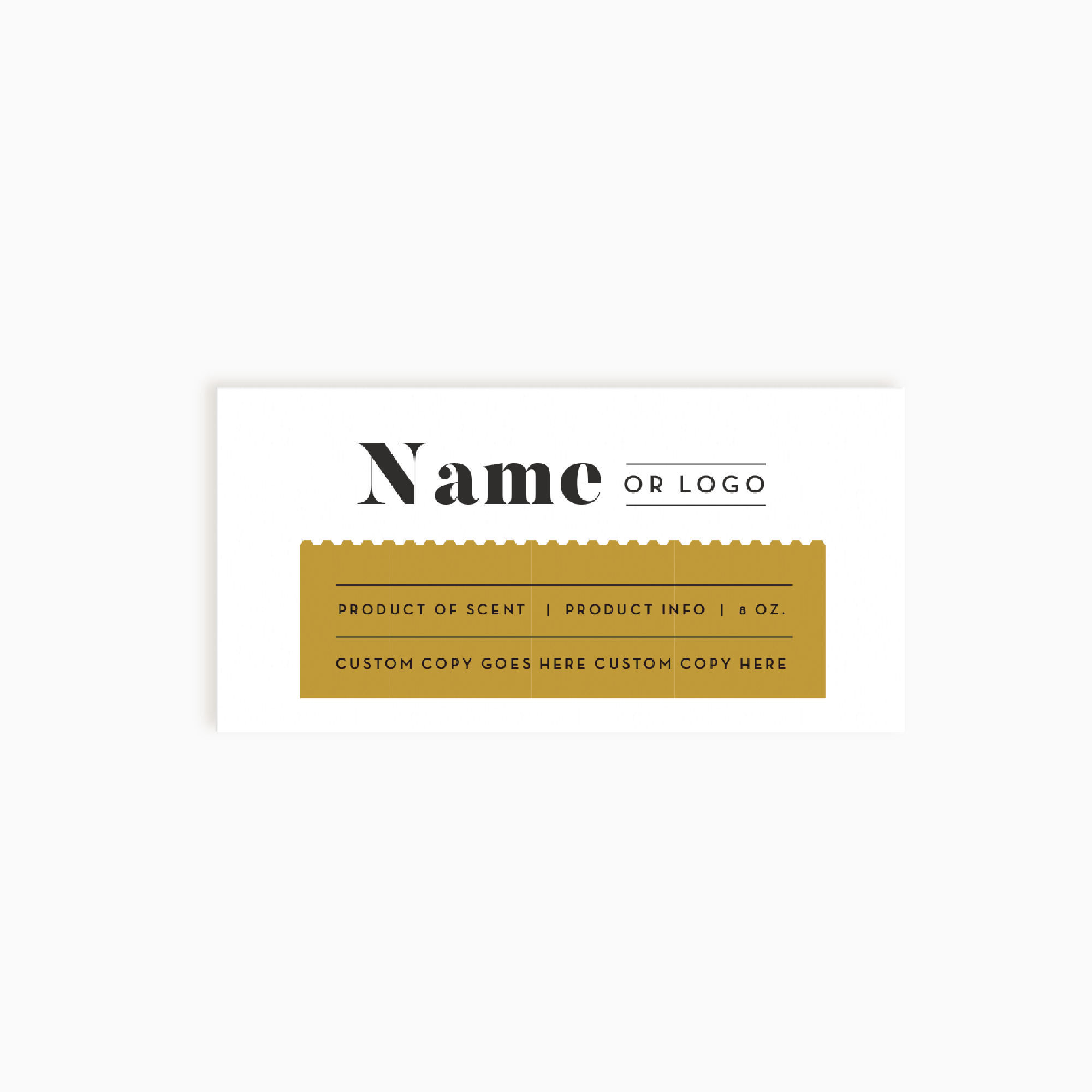 Quincy Street Horizontal Product Label