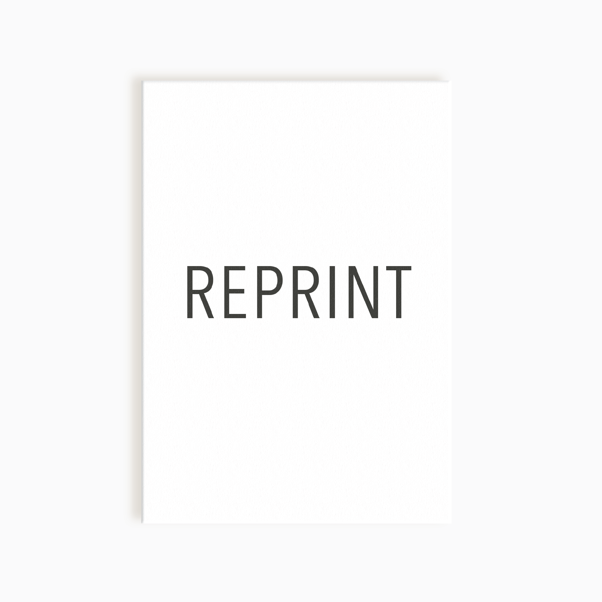 Reprint Your Vertical Insert Card