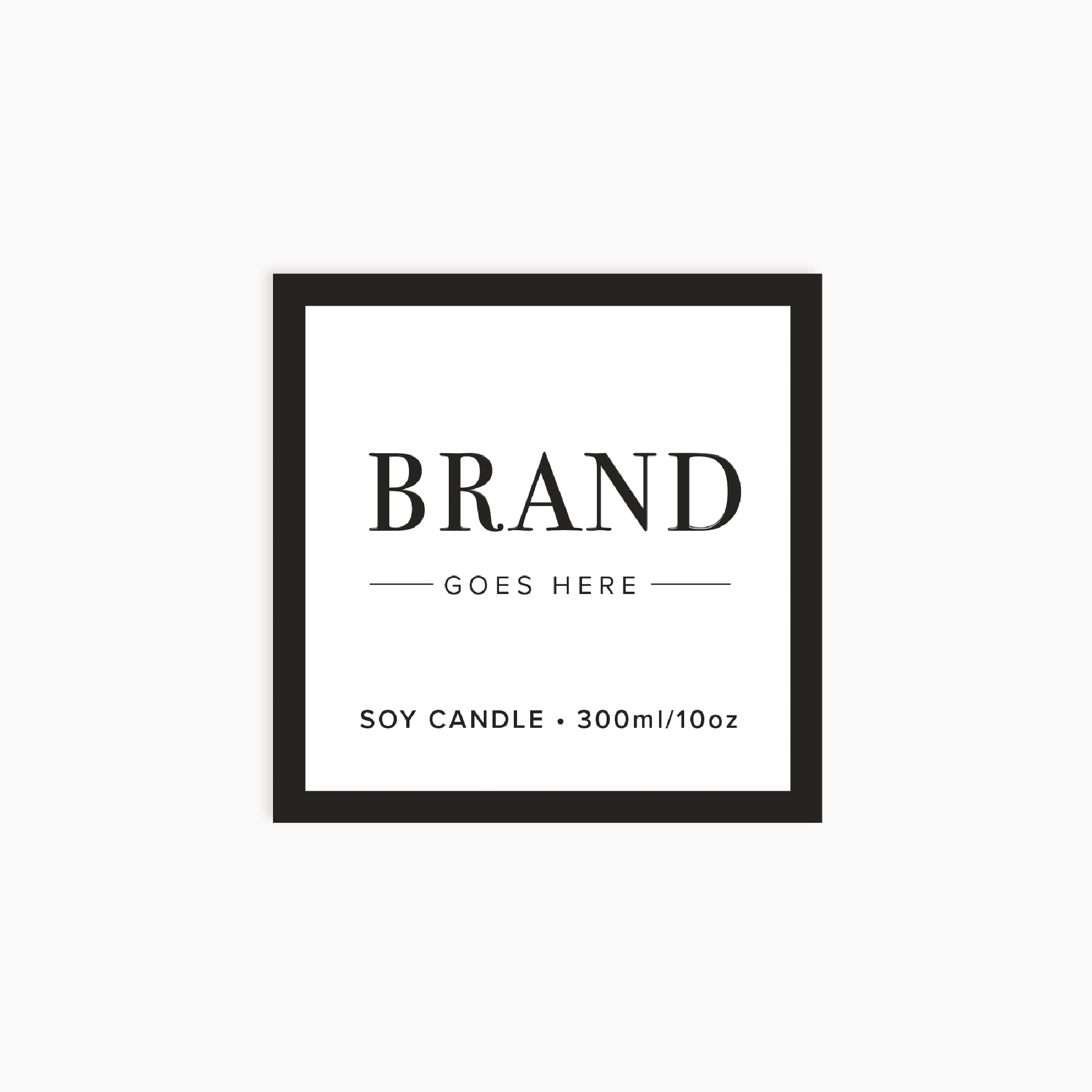 Hayes Street Square Product Label