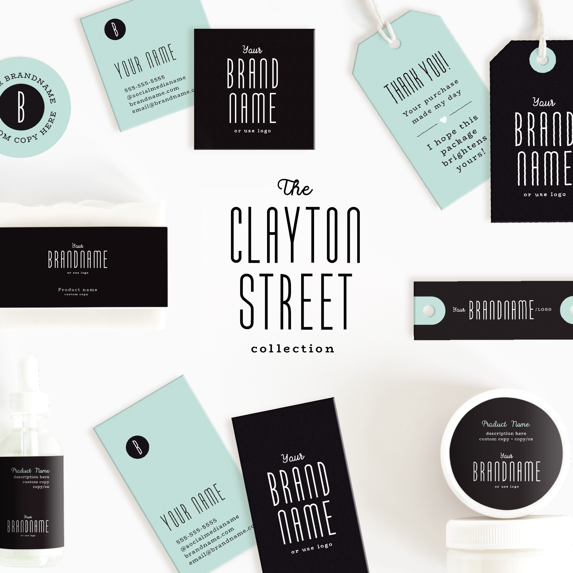 Clayton Street Wrap Tag