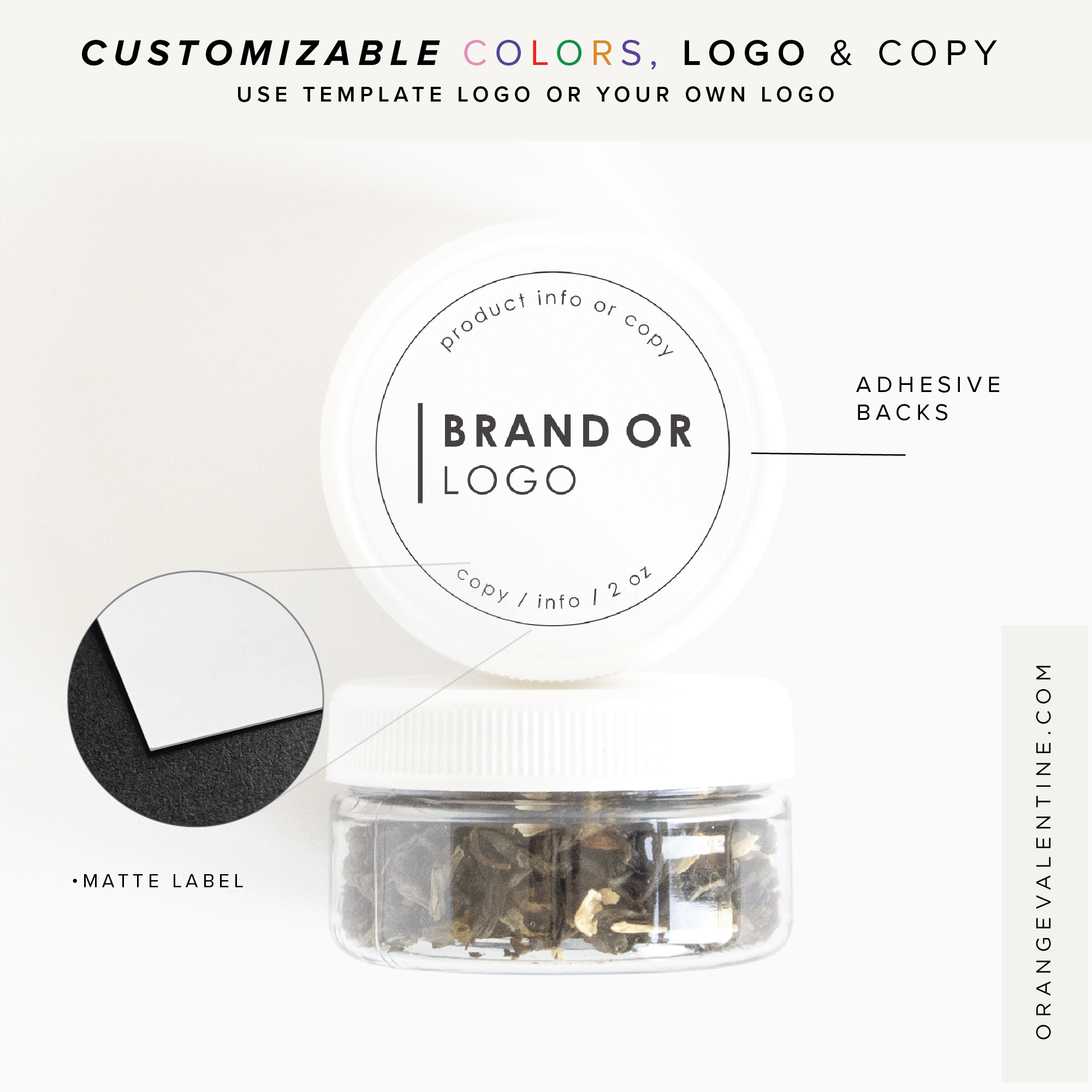 Roosevelt Way Round Product Label