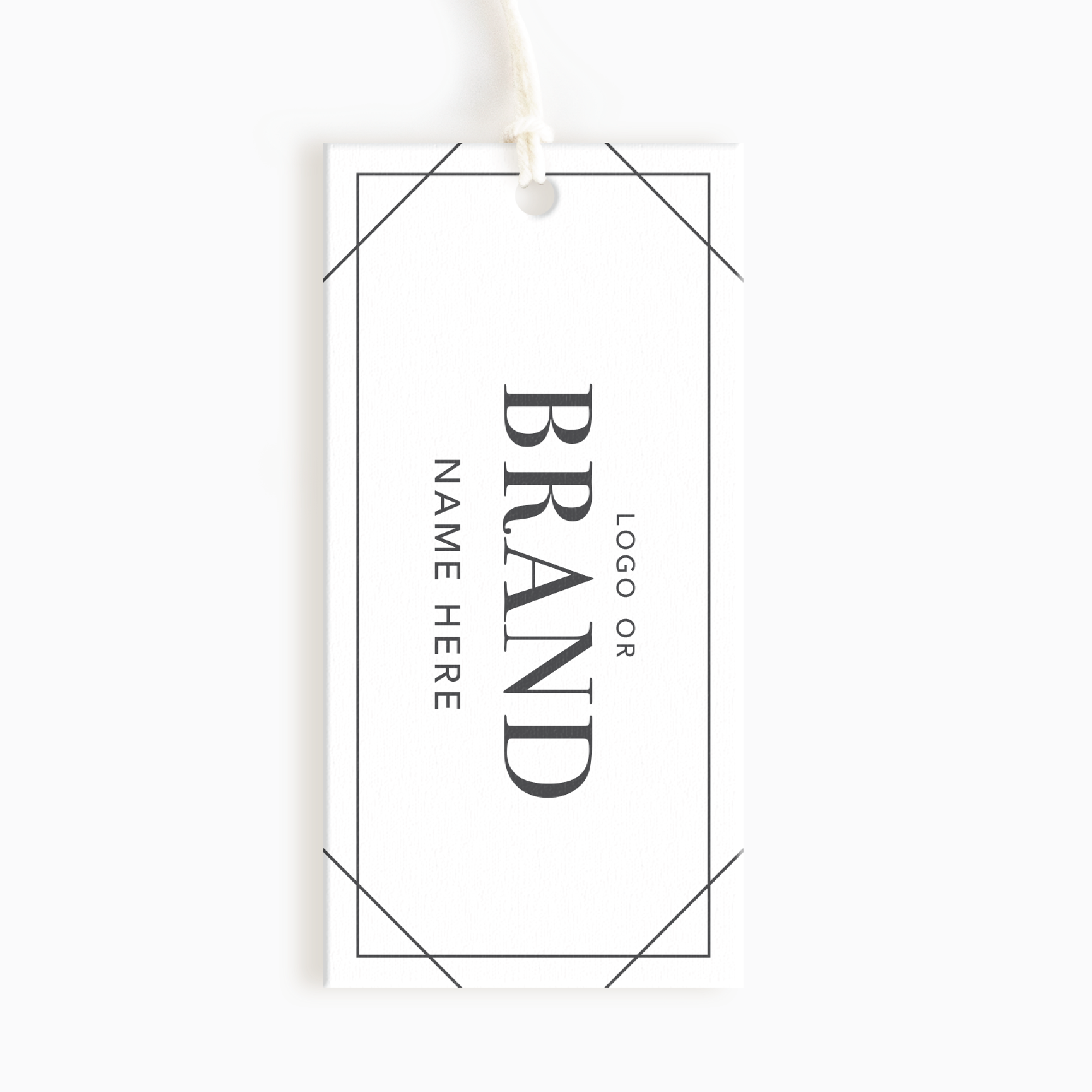 Ashbury Street Rectangle Hang Tags