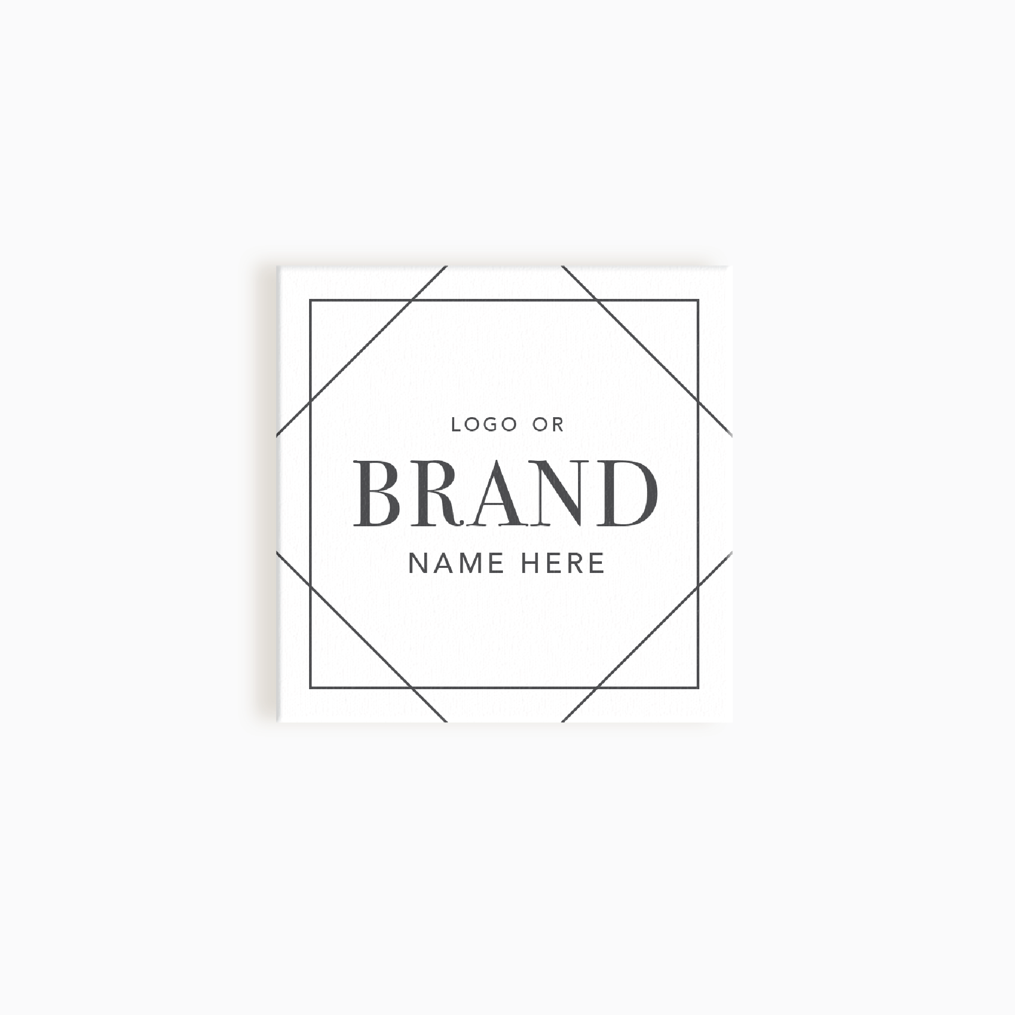 Ashbury Street Collection Square Business Card