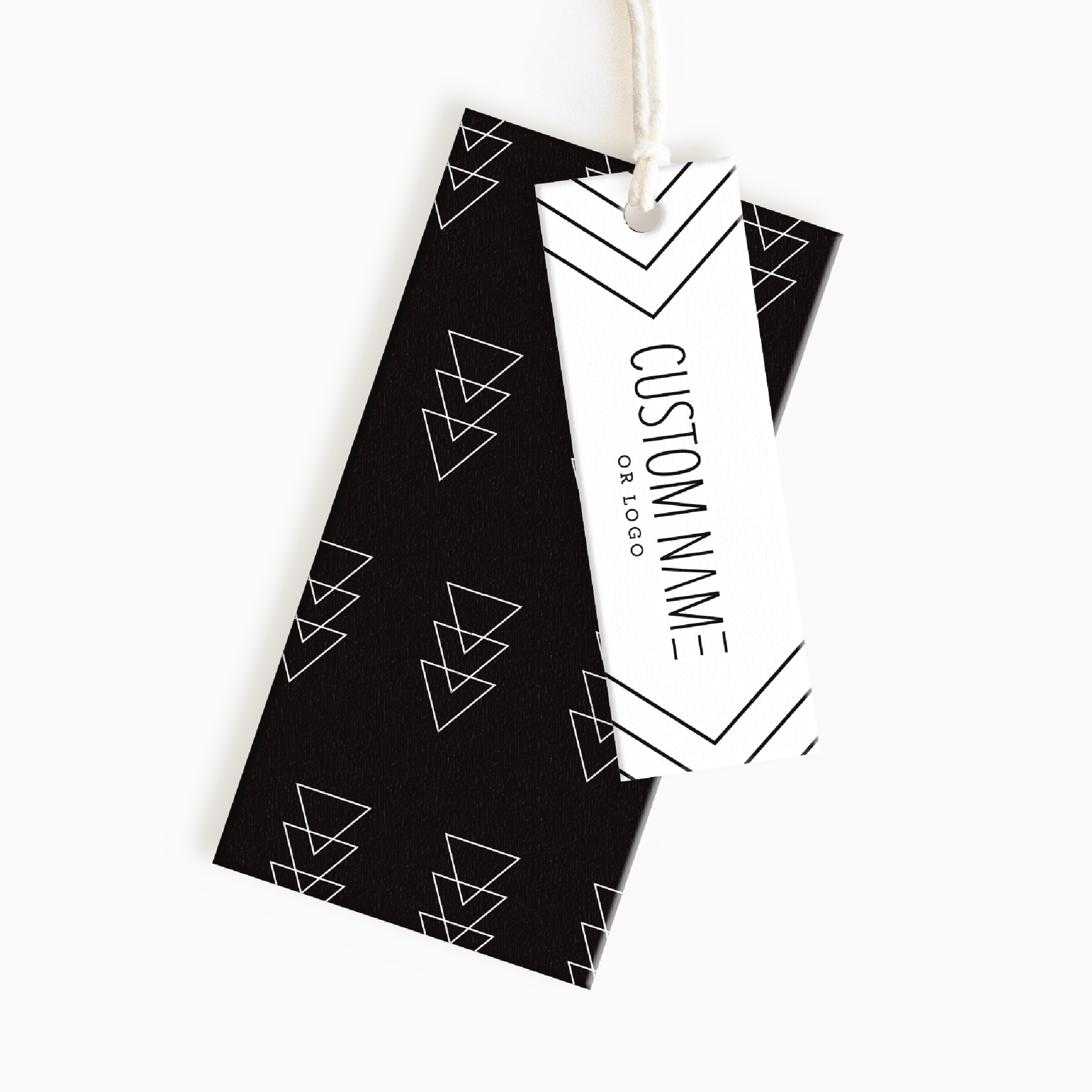 Aspen Court Layered Hang Tag