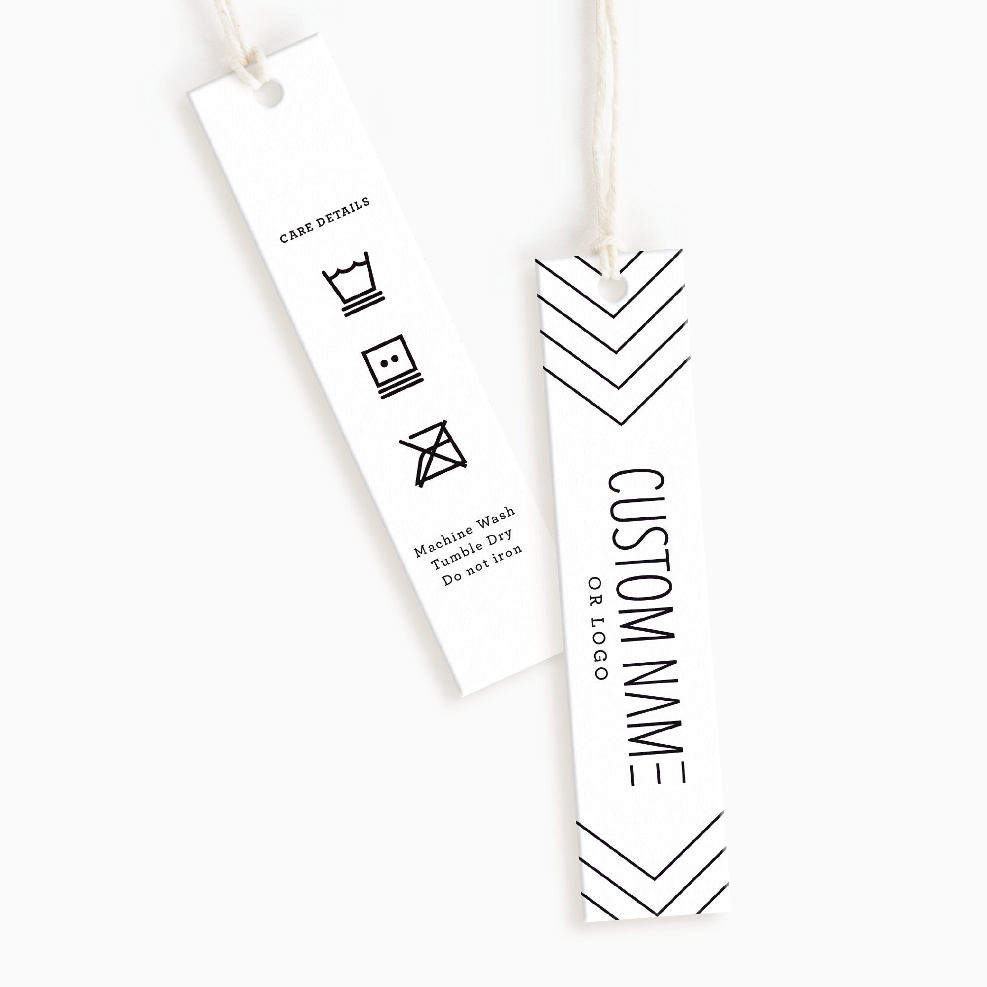 Aspen Court Skinny Hang Tags