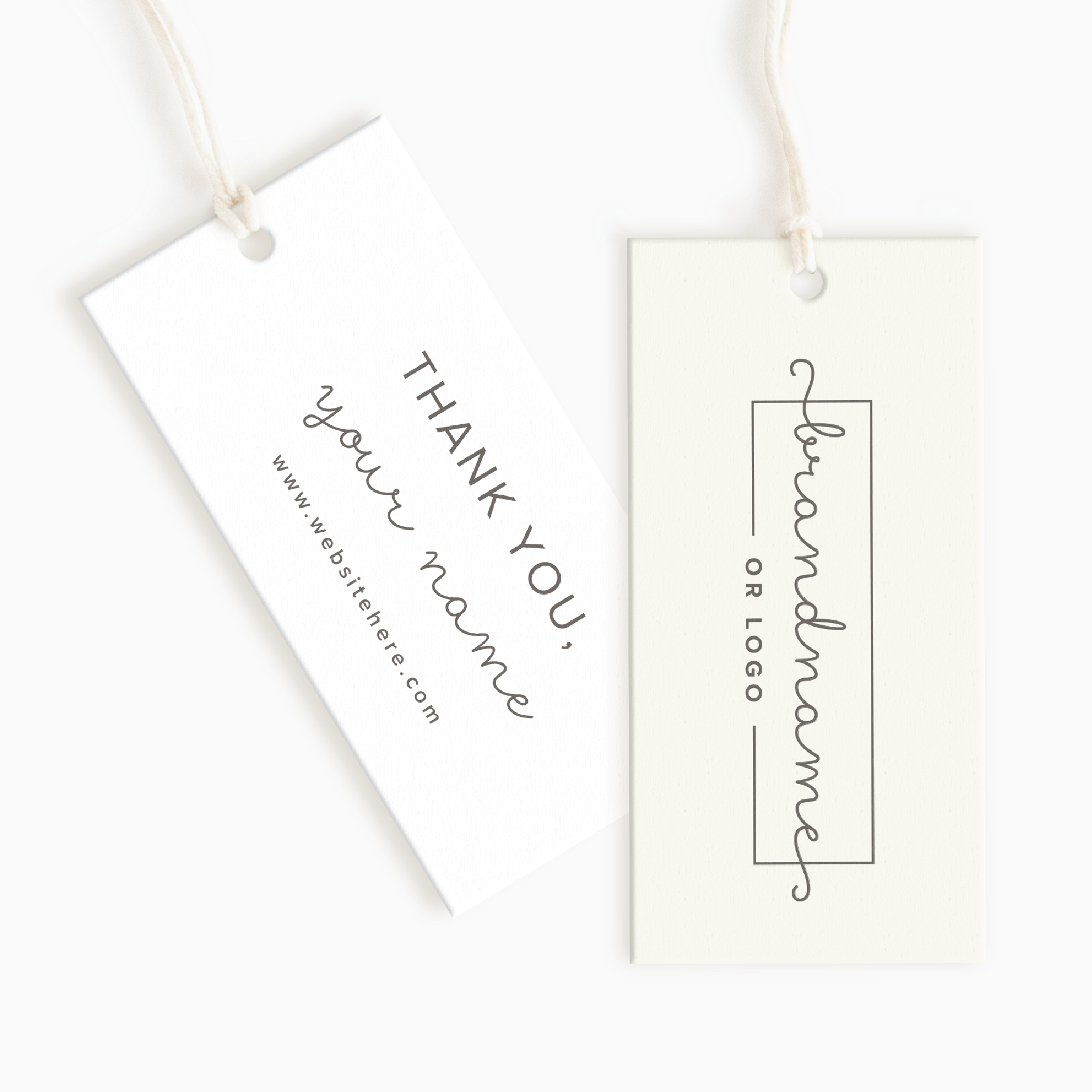 Berkeley Way Rectangle Hang Tags