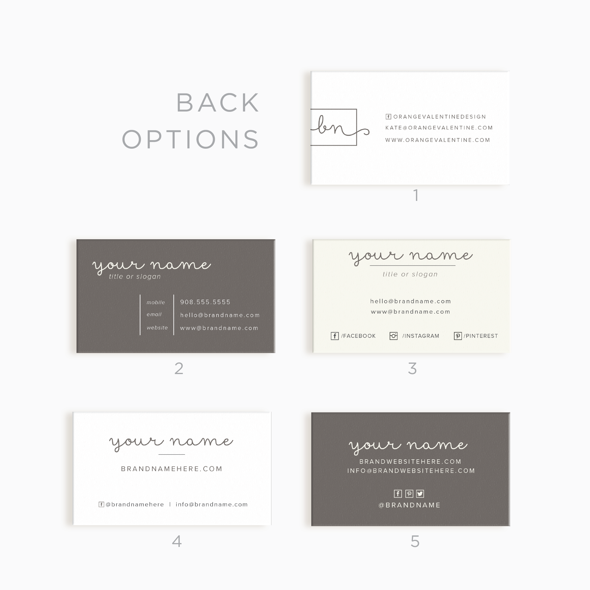 Berkeley Way Business Card