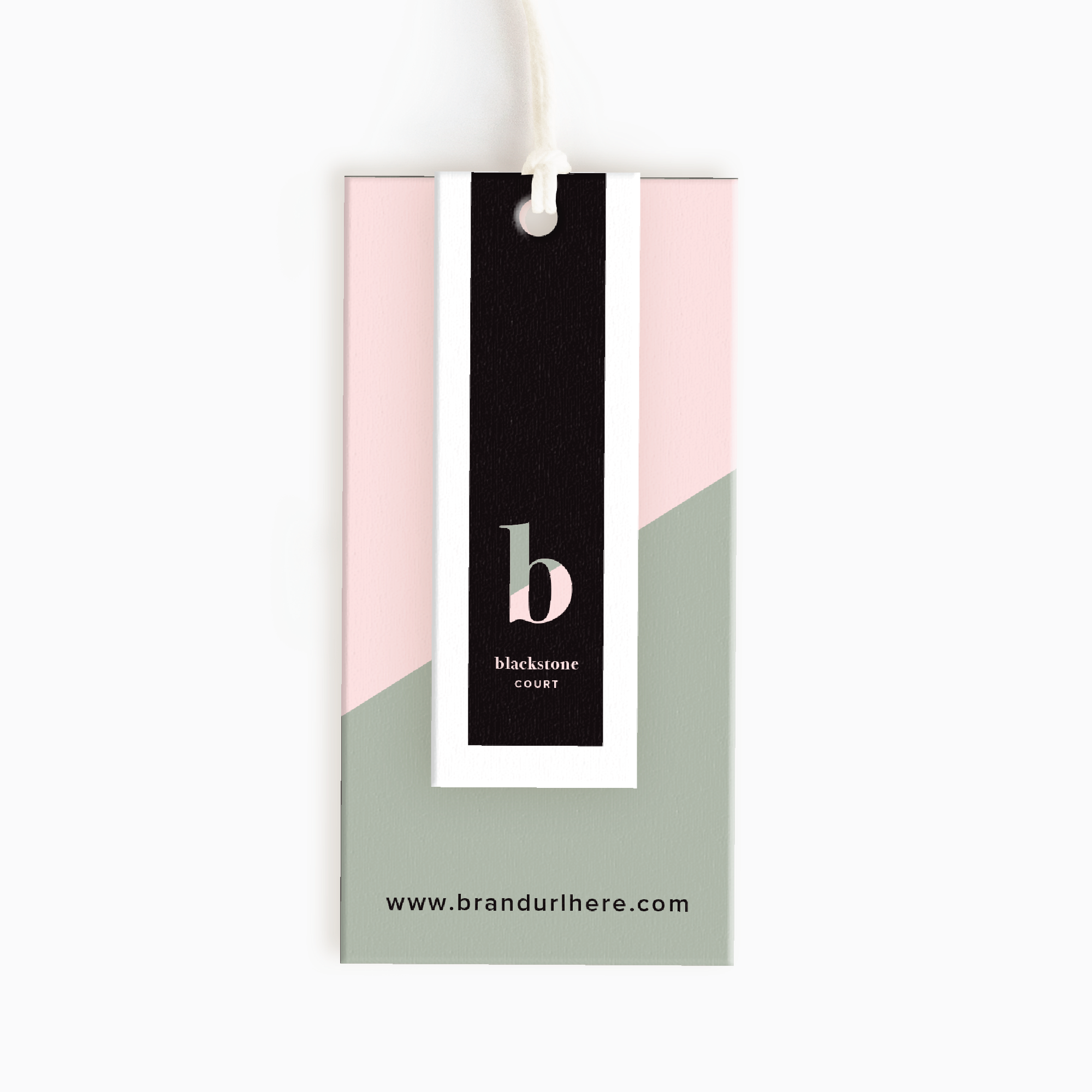 Blackstone Court Layered Hang Tag