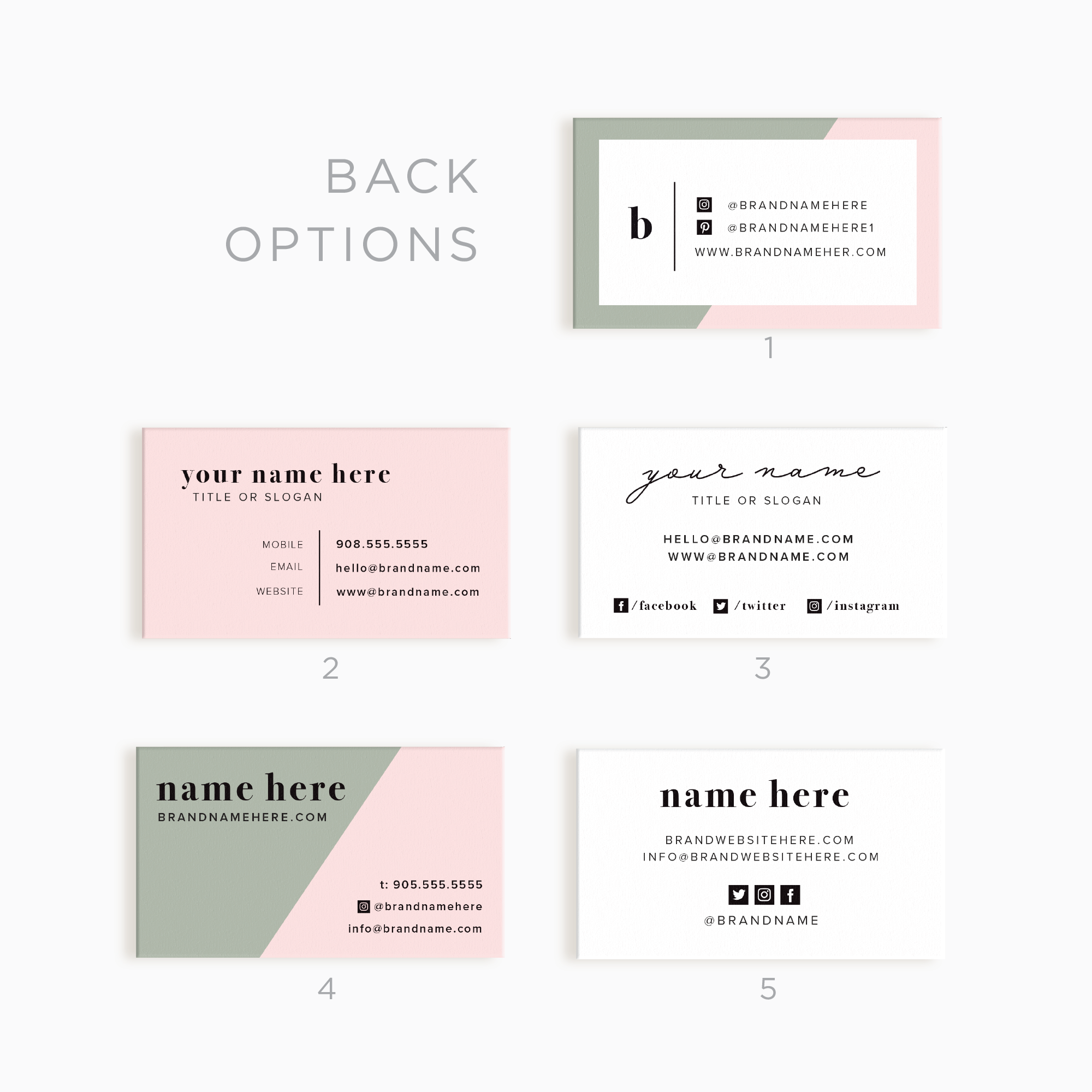 Blackstone Court Business Card