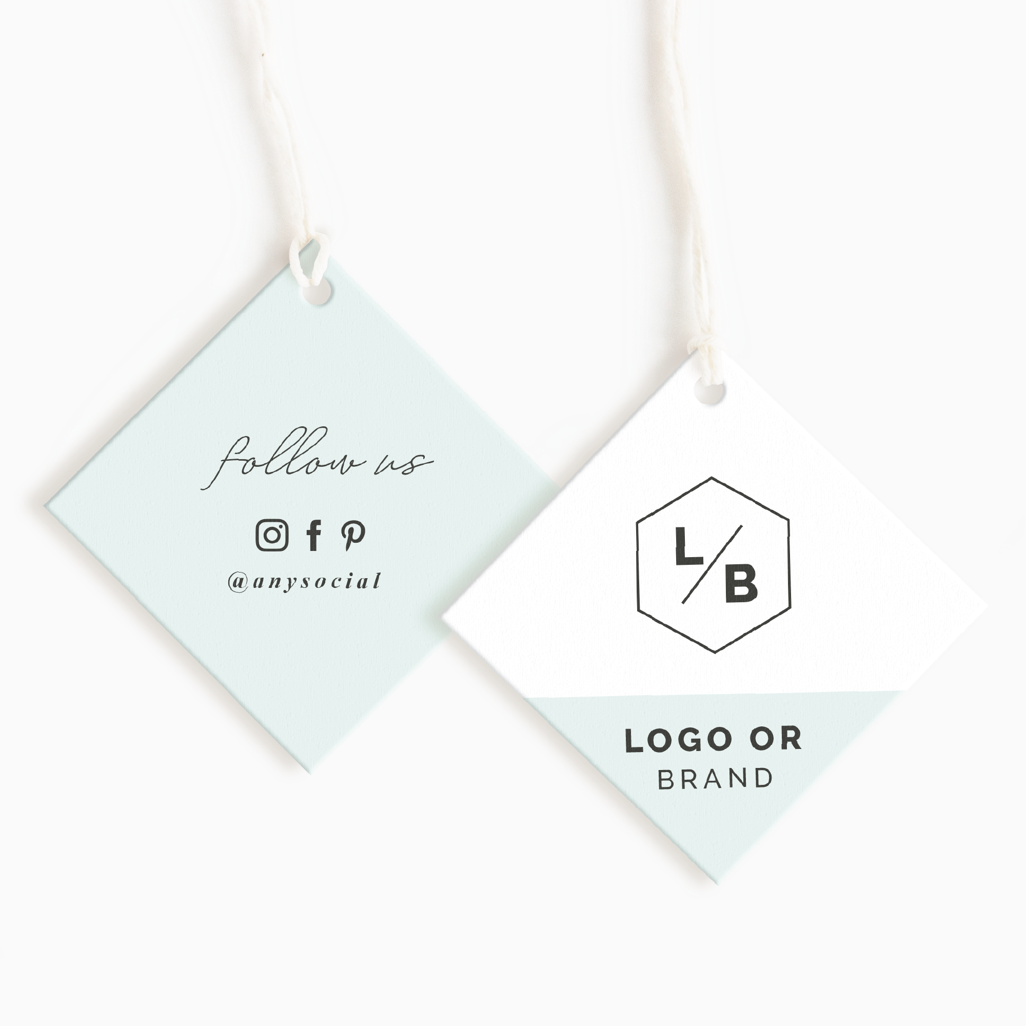 Ellington Avenue Diamond Hang Tags