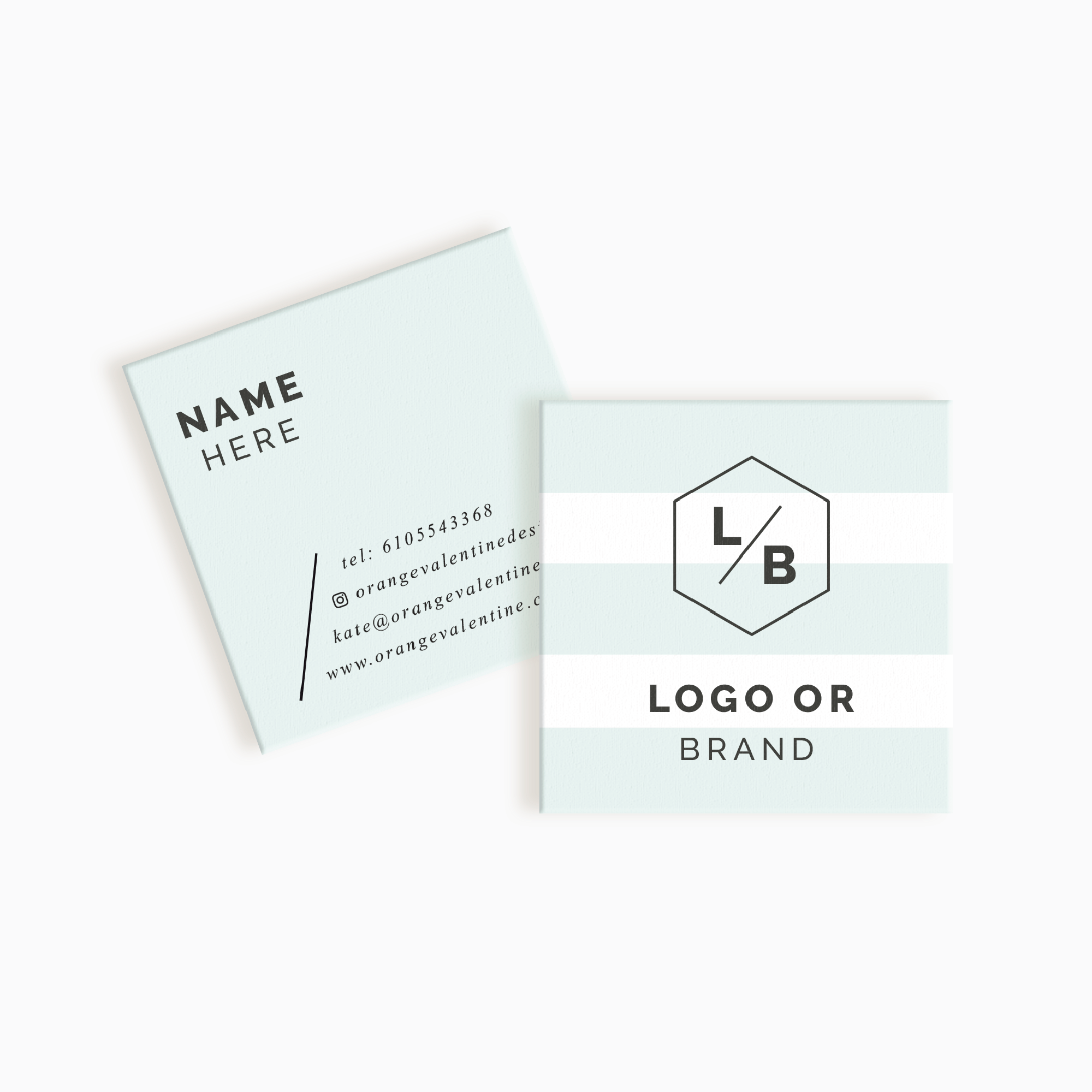 Ellington Avenue Square Business Card