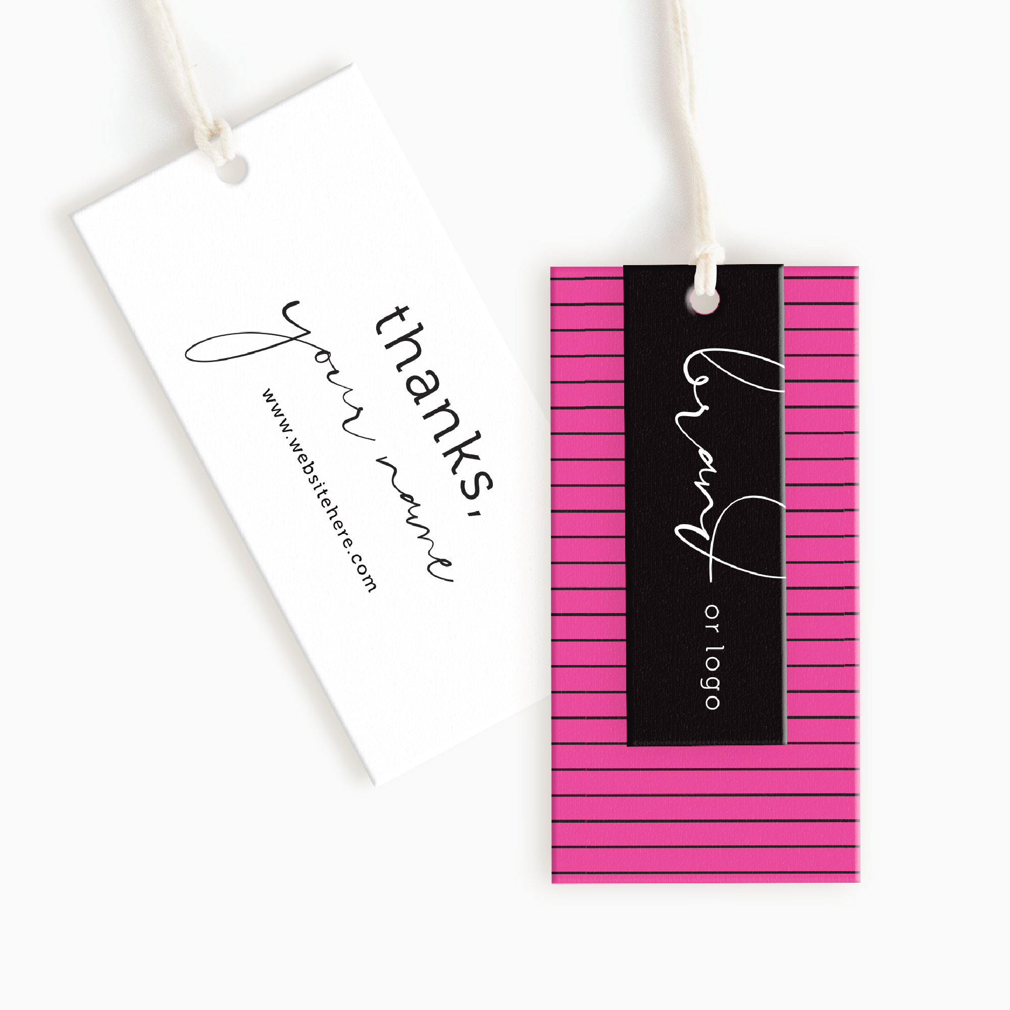 Griffith Street Layered Hang Tag