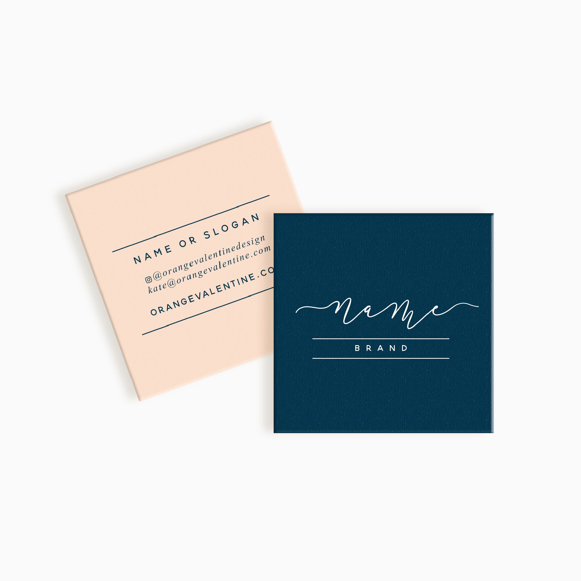 Lulu Alley Square Business Card