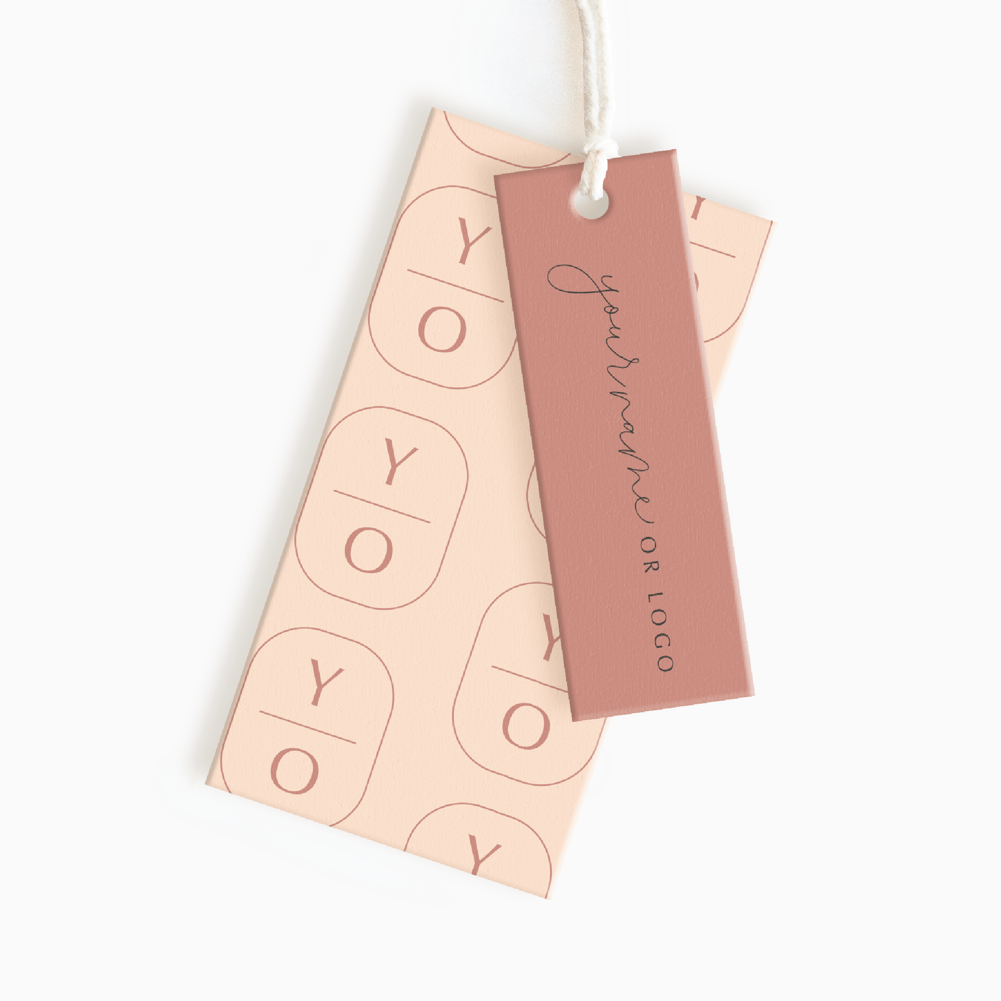 Monterey Boulevard Layered Hang Tag