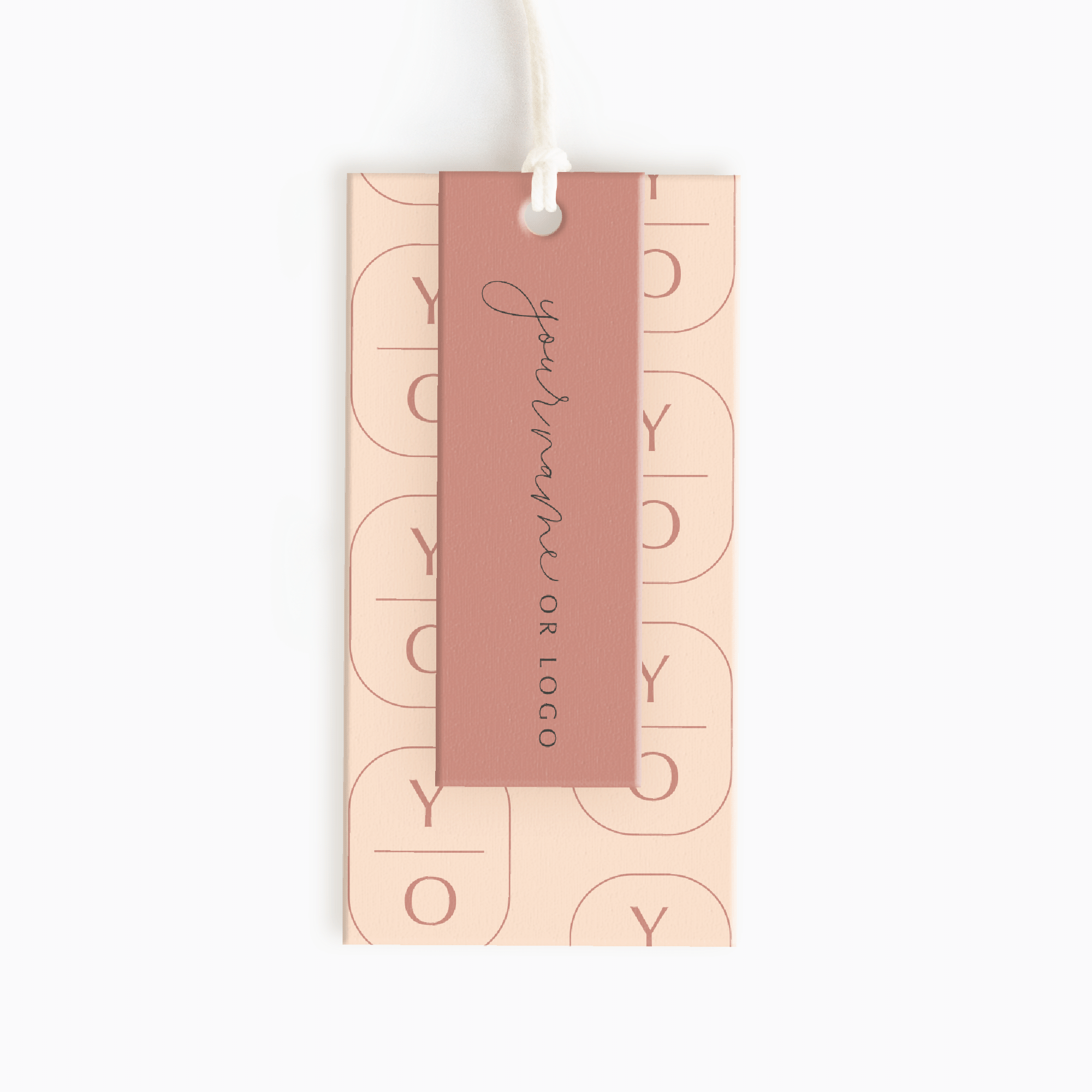Monterey Boulevard Layered Hang Tag