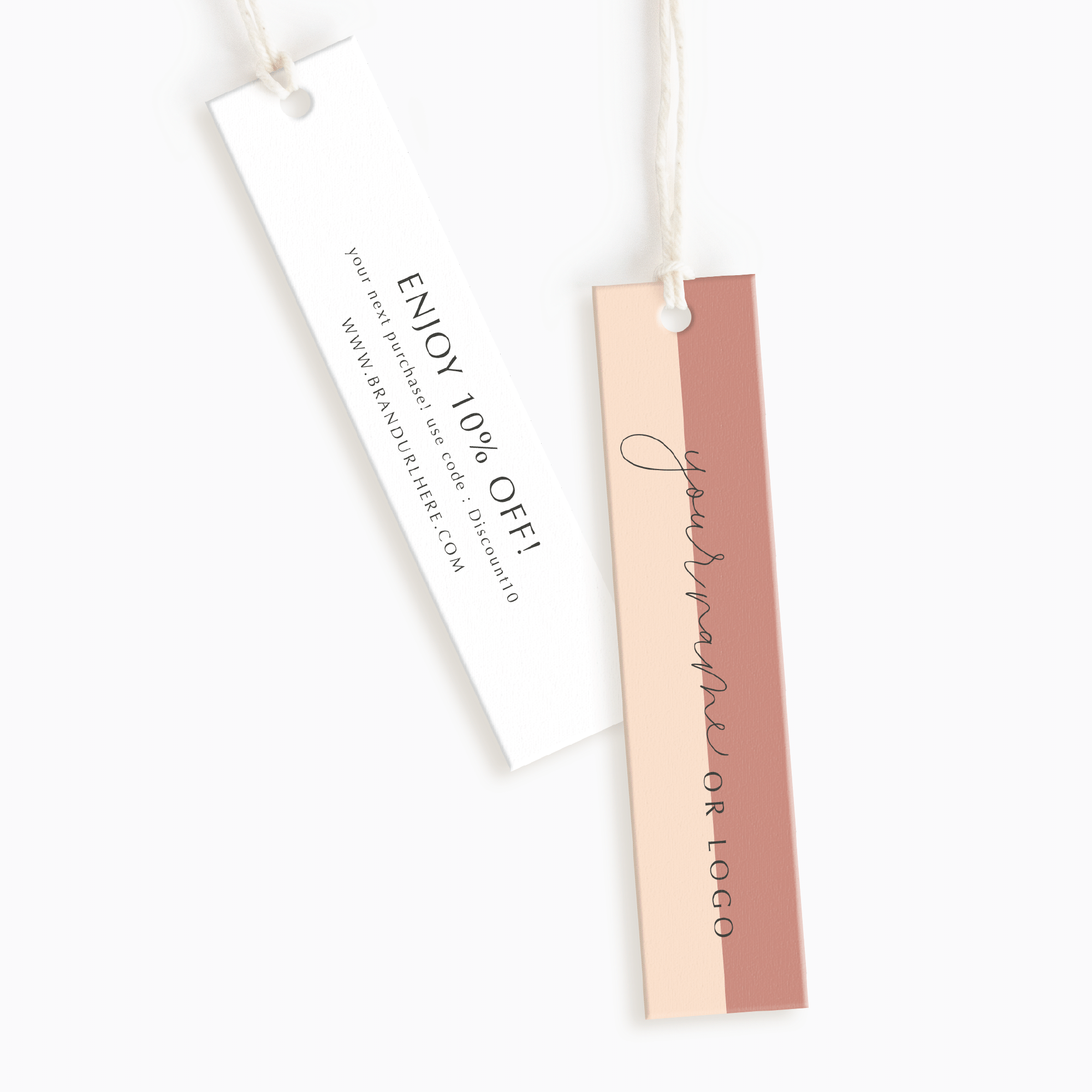 Monterey Boulevard Skinny Hang Tags