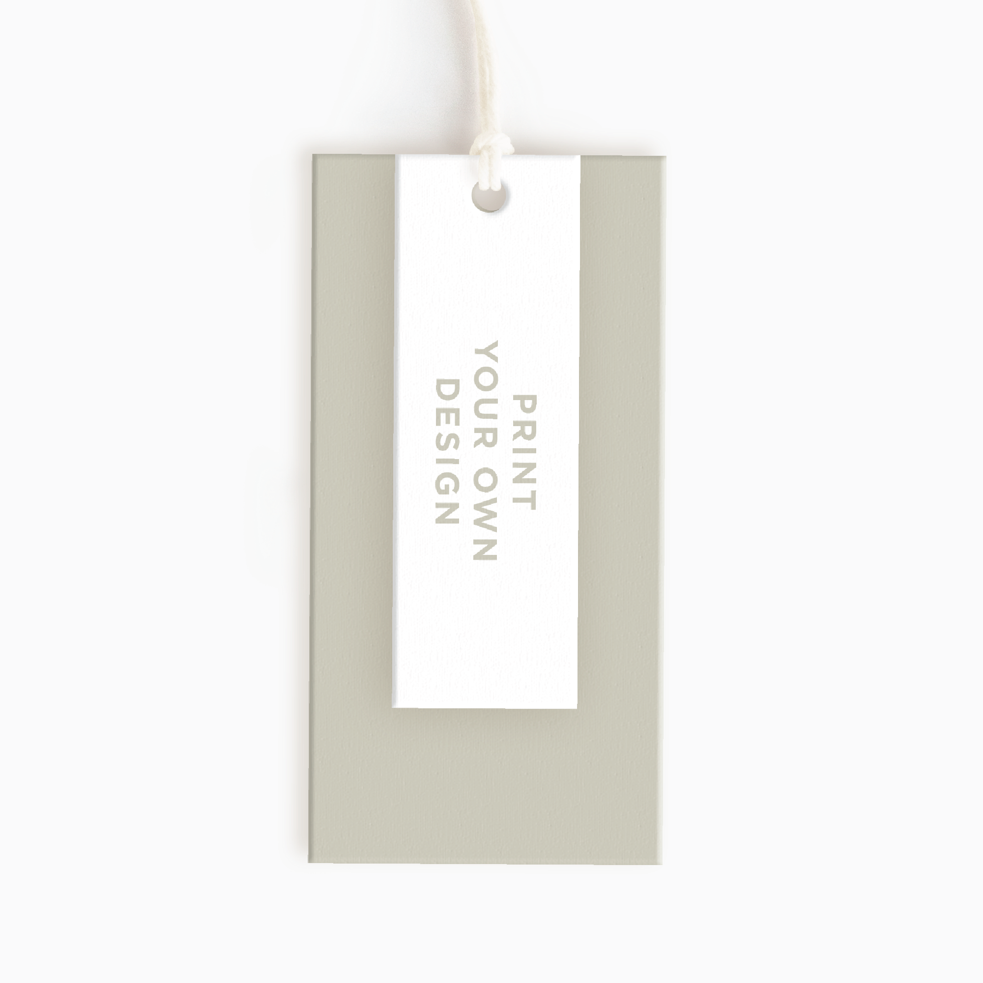 Print Your Own Layered Hang Tag