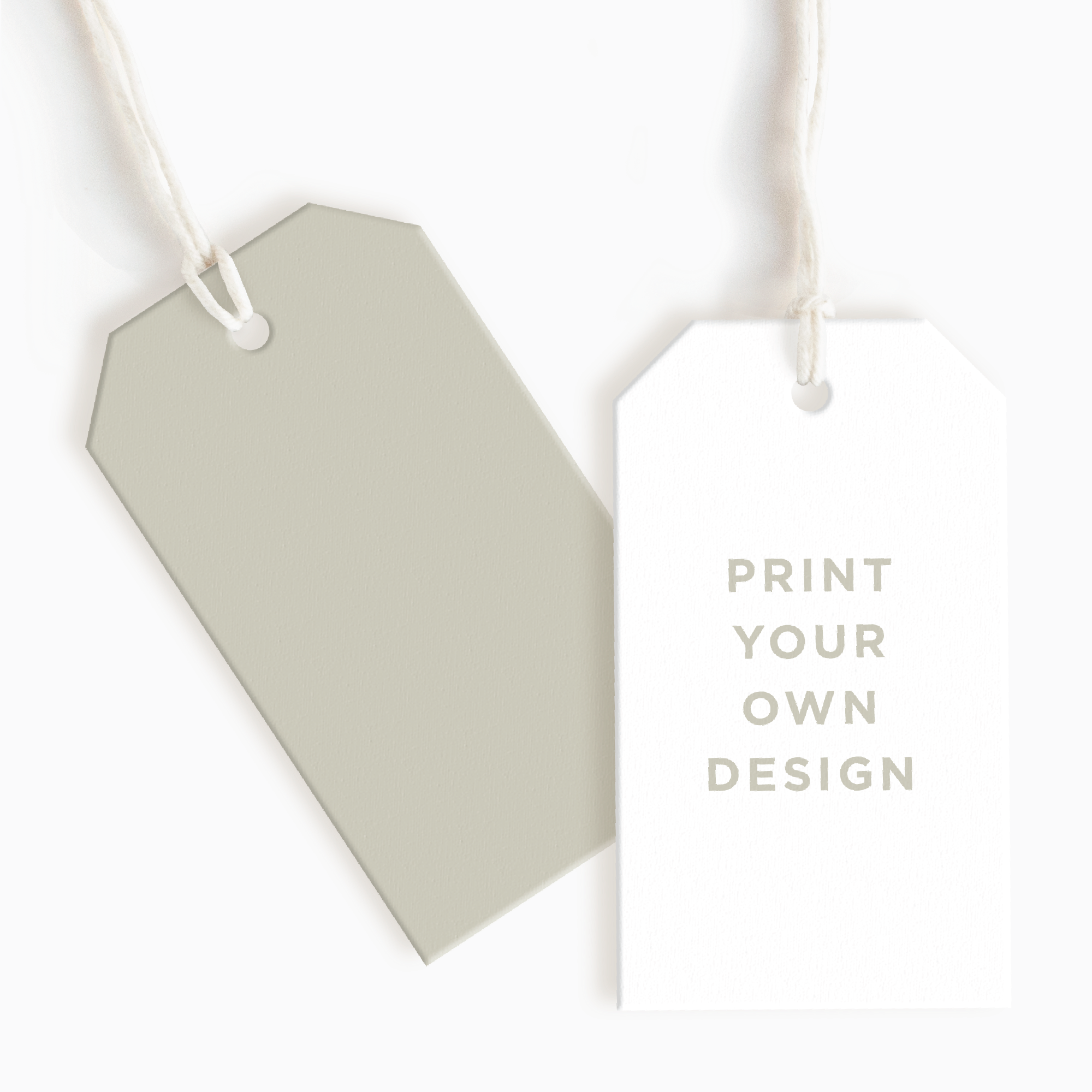 Print Your Own Angled Corner Hang Tags