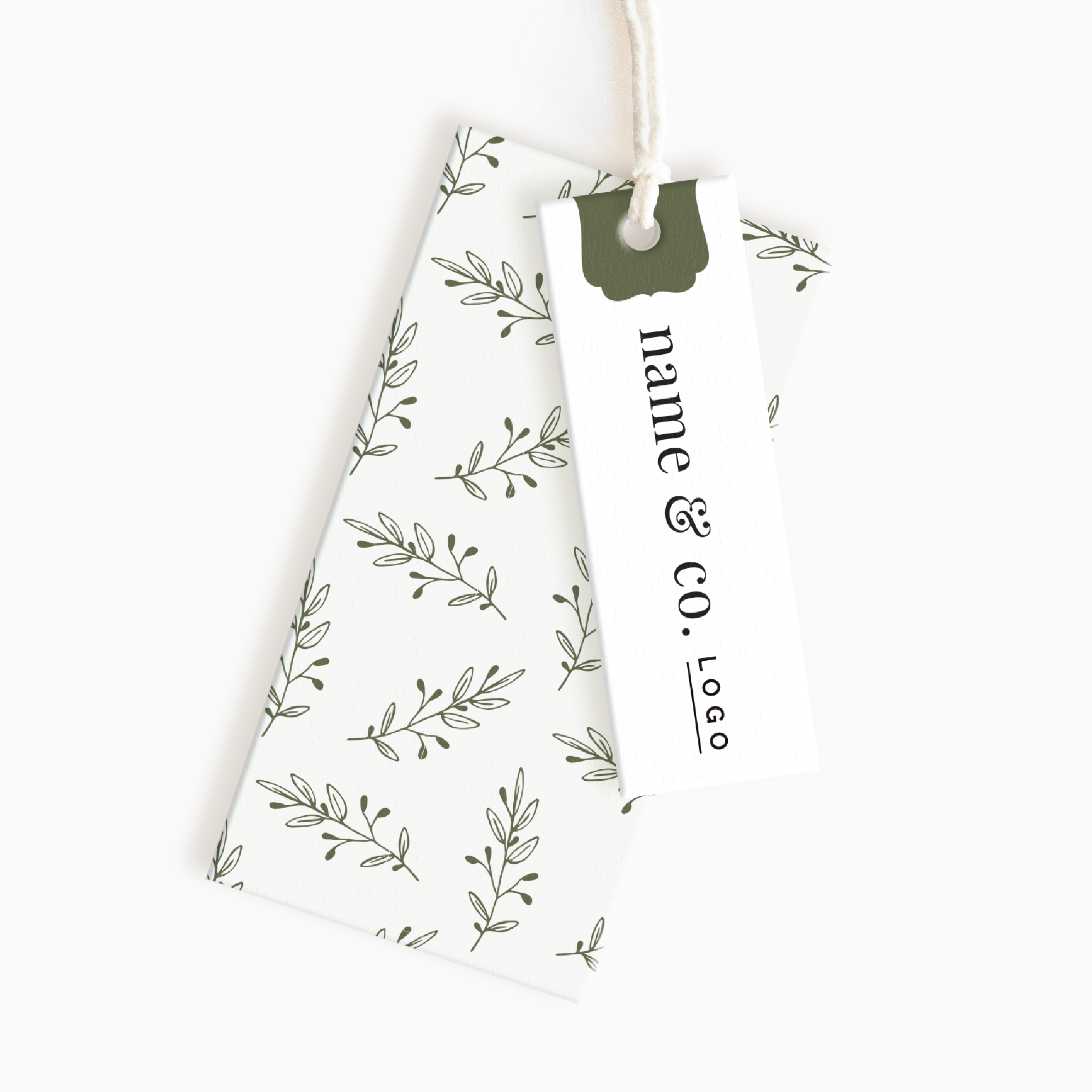 Poppy Lane Layered Hang Tag