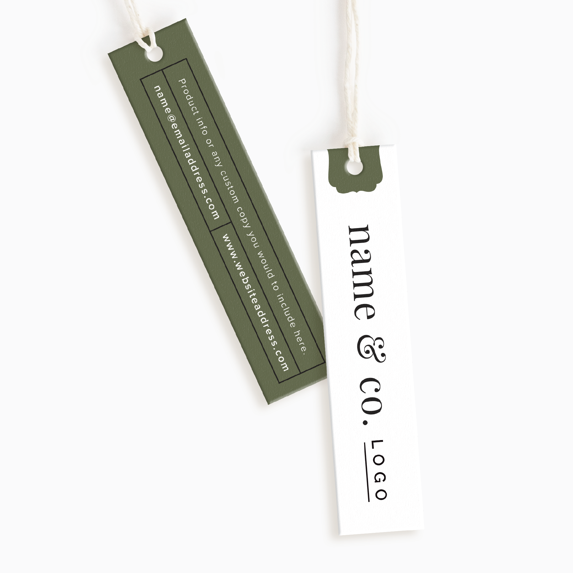 Poppy Lane Skinny Hang Tags