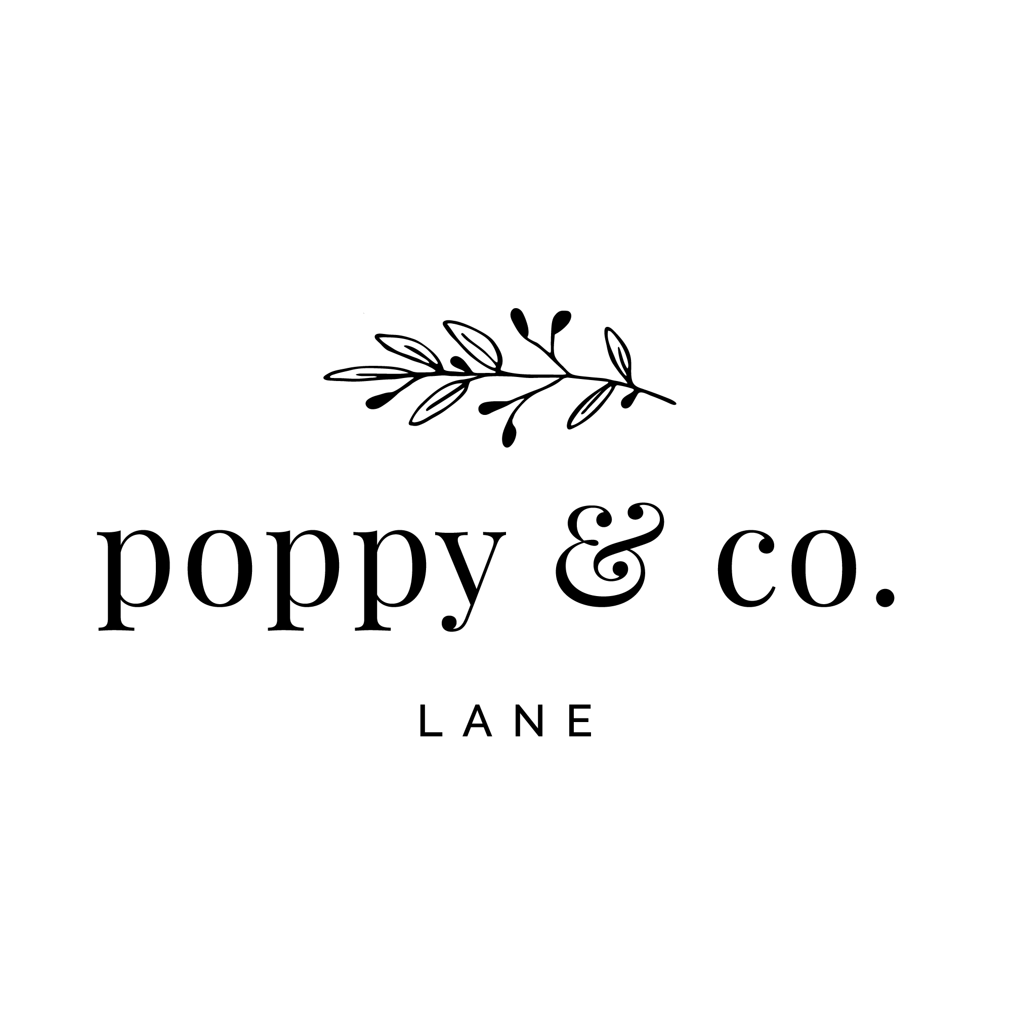 Poppy Lane Logo and Brand Kit