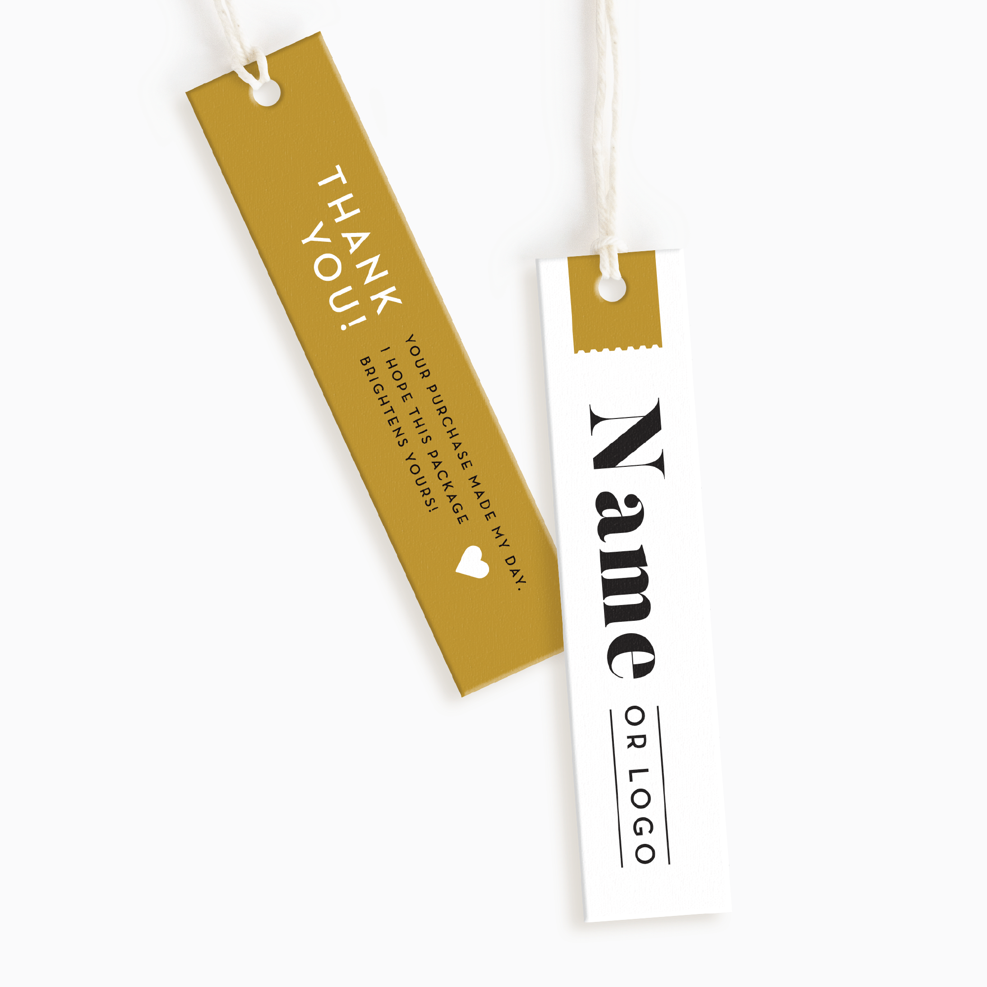 Quincy Street Skinny Hang Tags