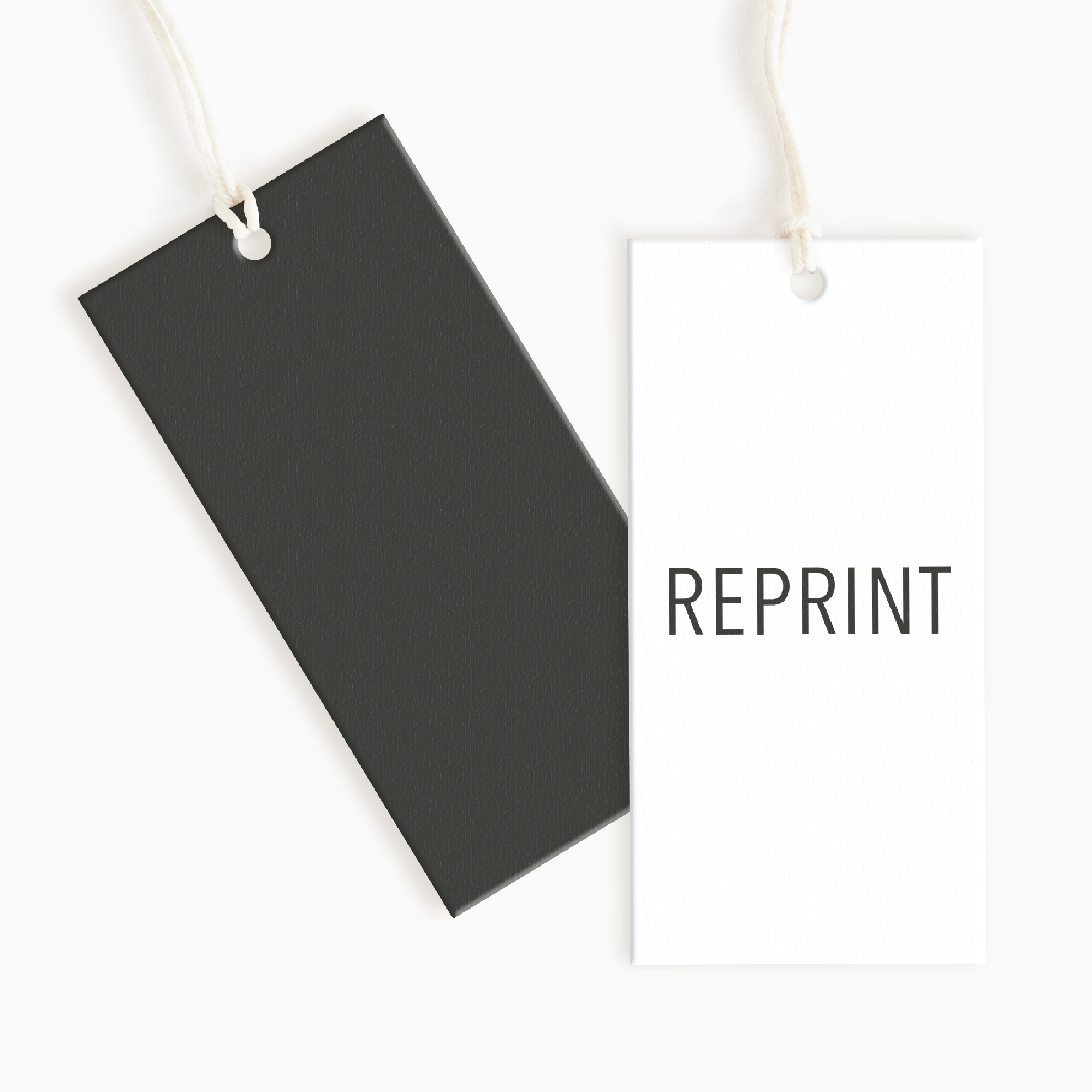 Reprint Your Rectangle Hang Tags