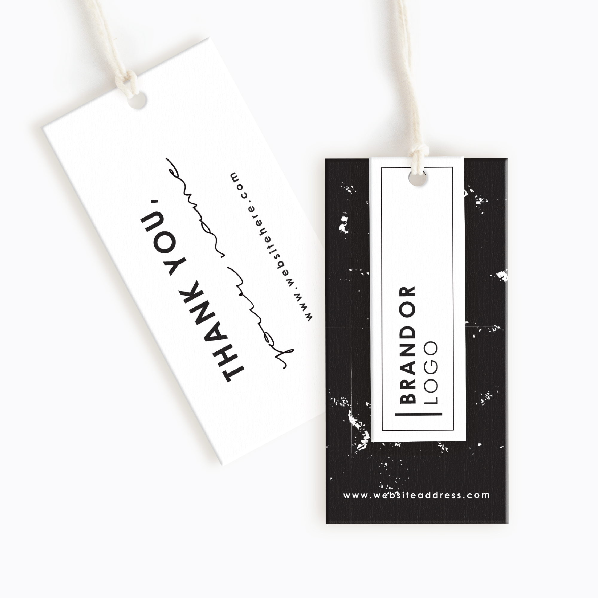 Roosevelt Way Layered Hang Tag