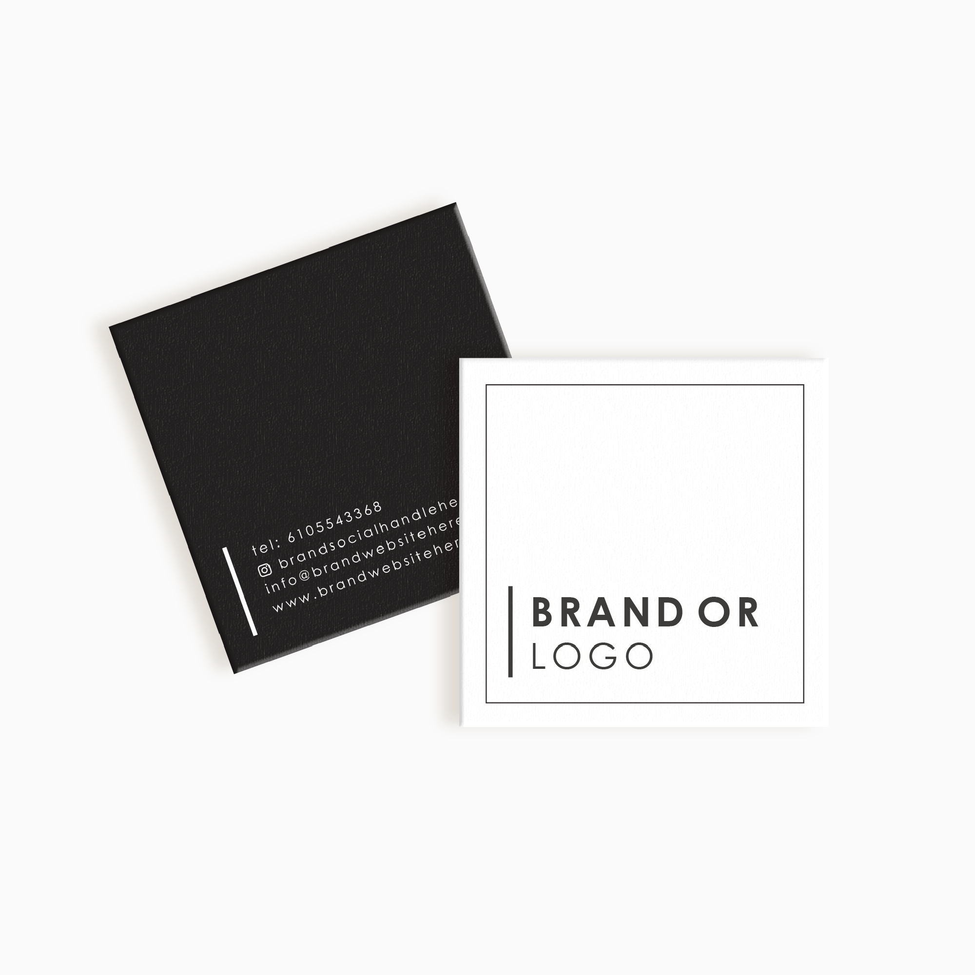 Roosevelt Way Square Business Card