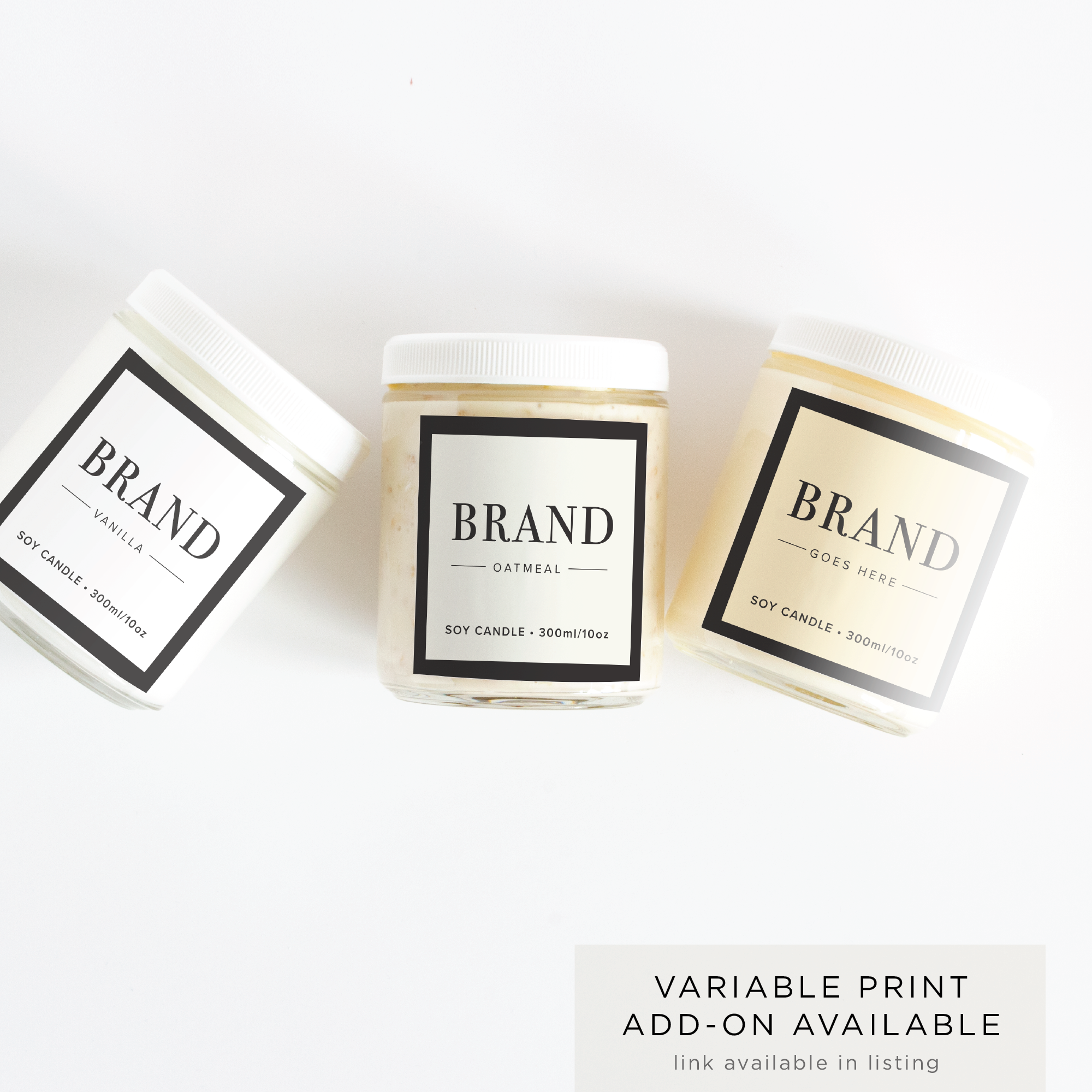 Hayes Street Square Product Label