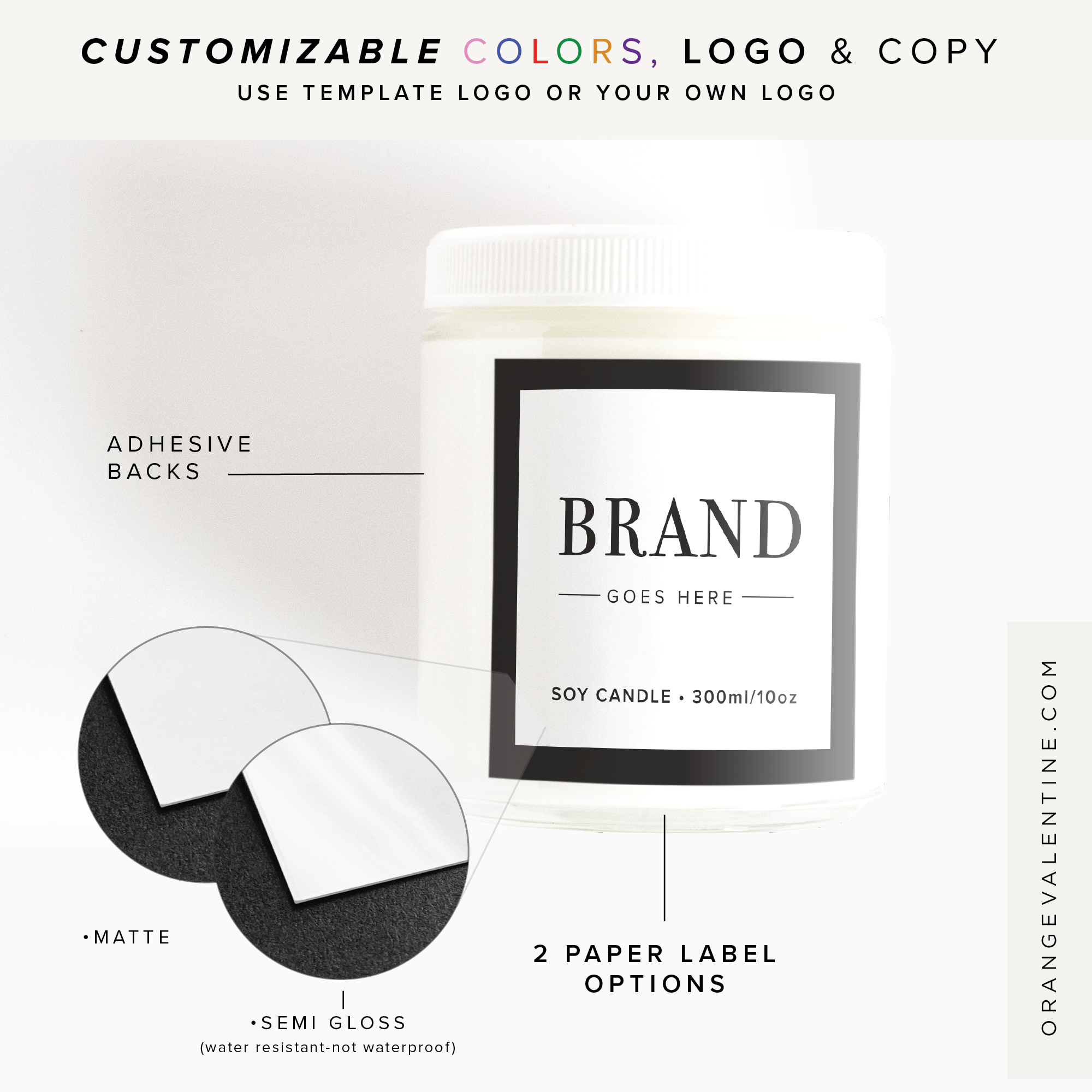 Hayes Street Square Product Label