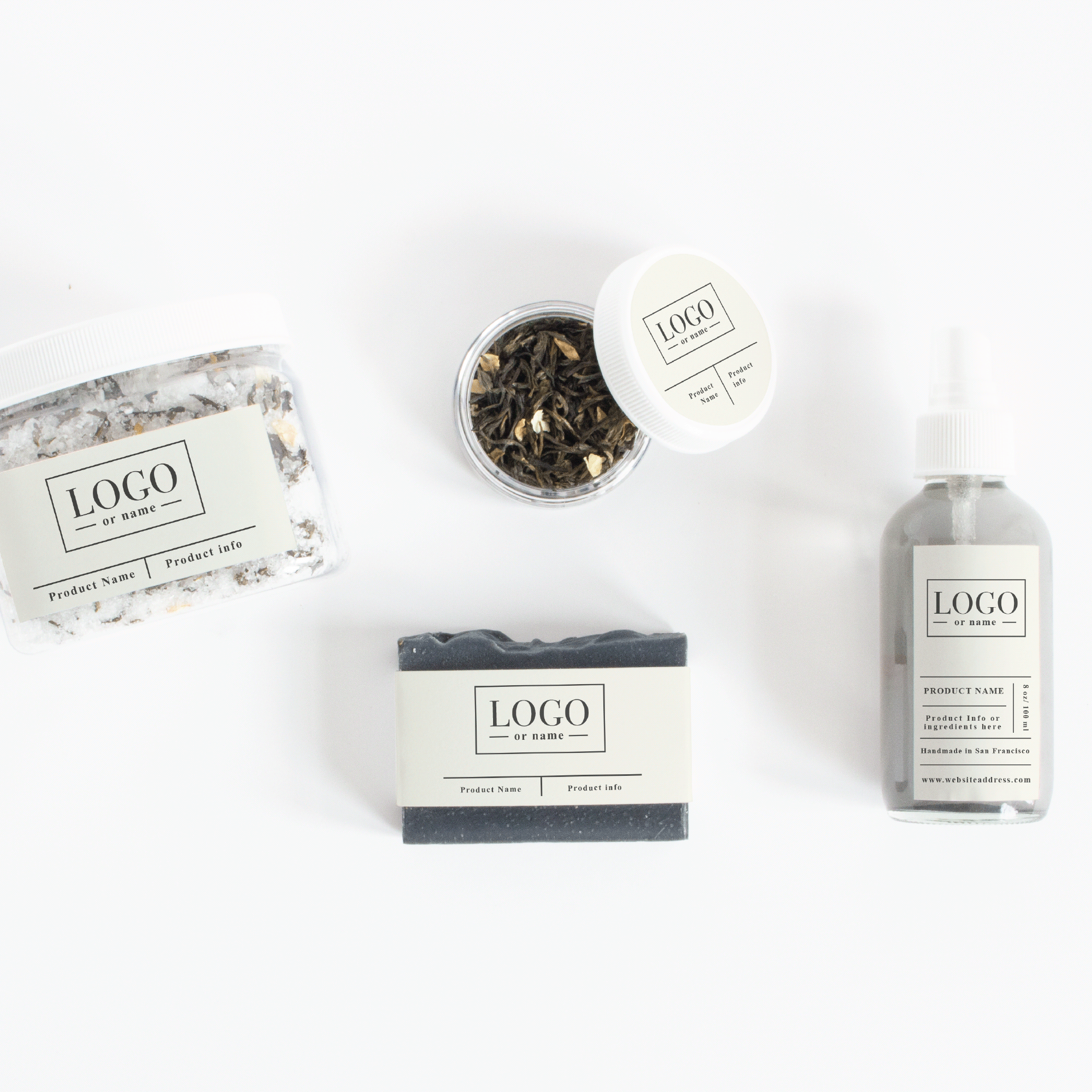 Potrero Avenue Round Product Label