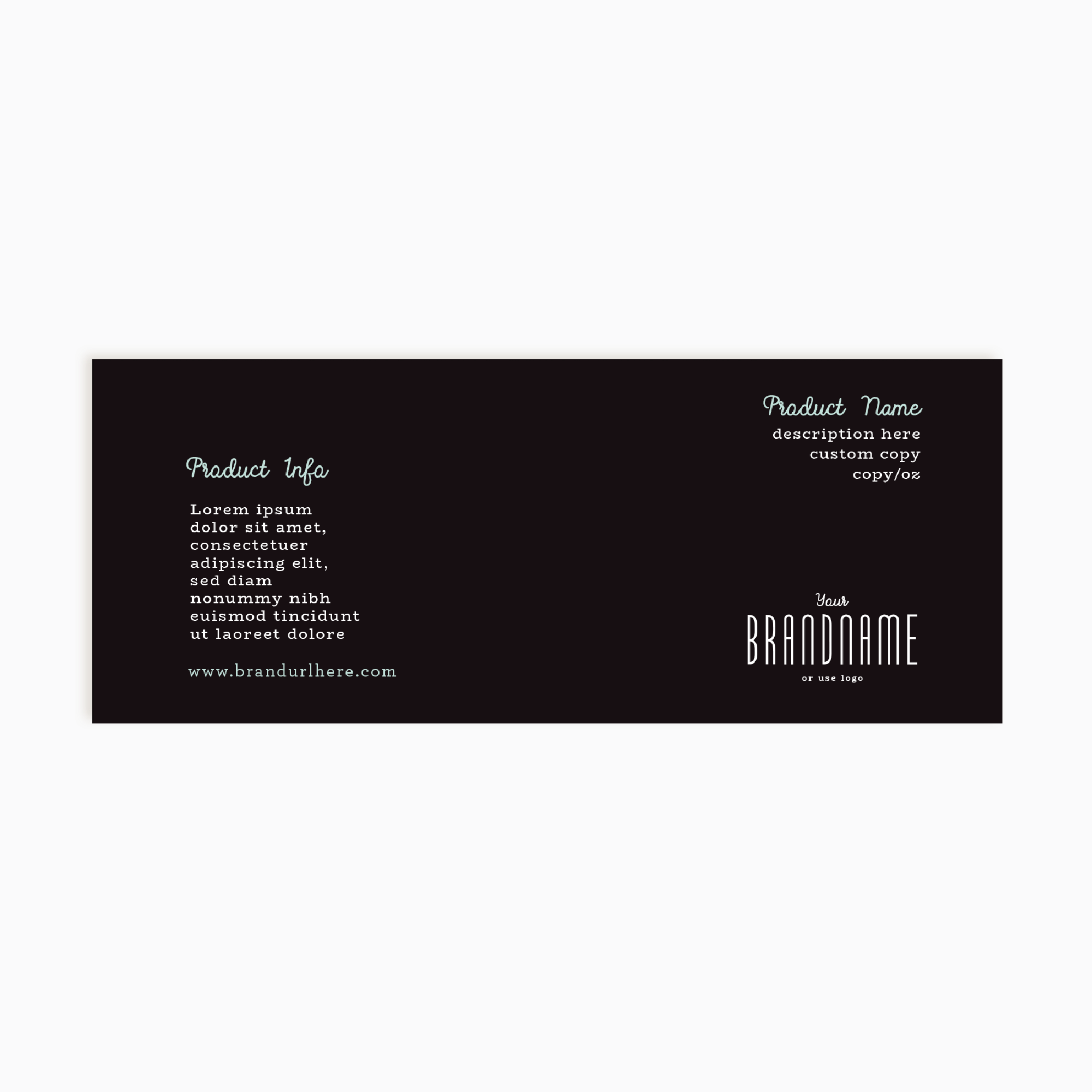 Clayton Street Wrap Product Label