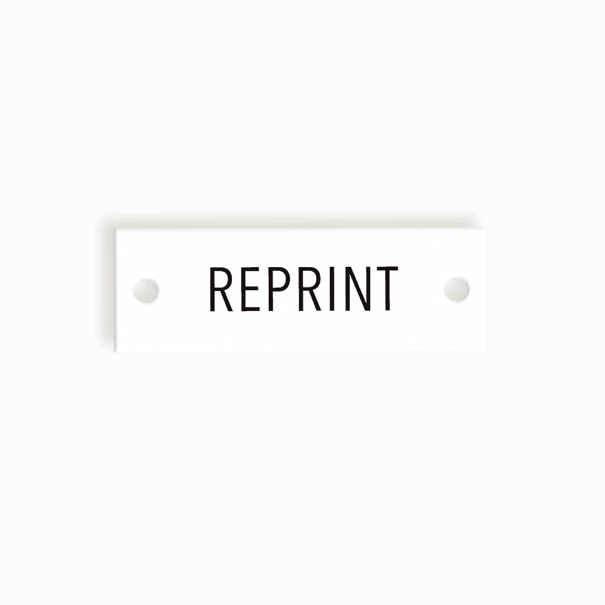 Reprint Your Wrap Tag