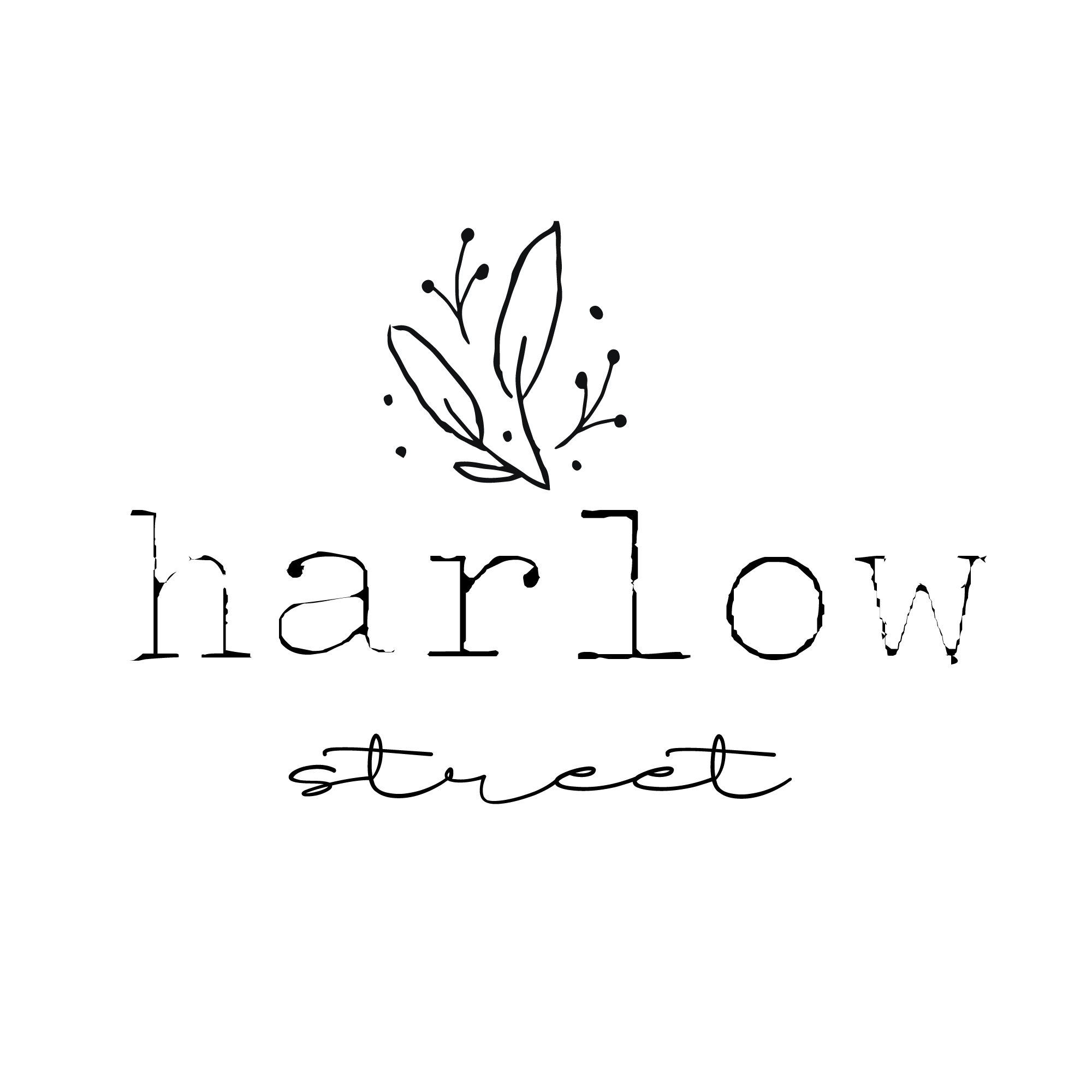 Harlow Street Logo and Brand Kit