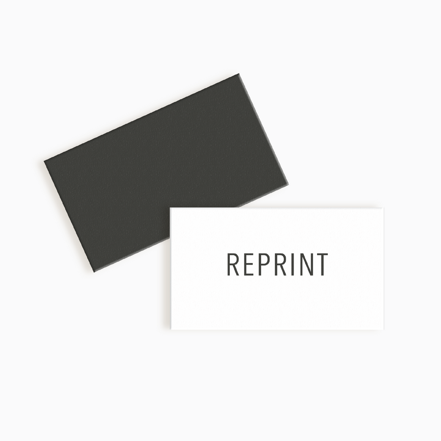 Reprint Your Horizontal Business Card