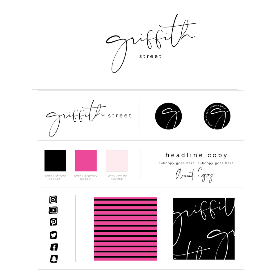 Griffith Street Logo and Brand Kit