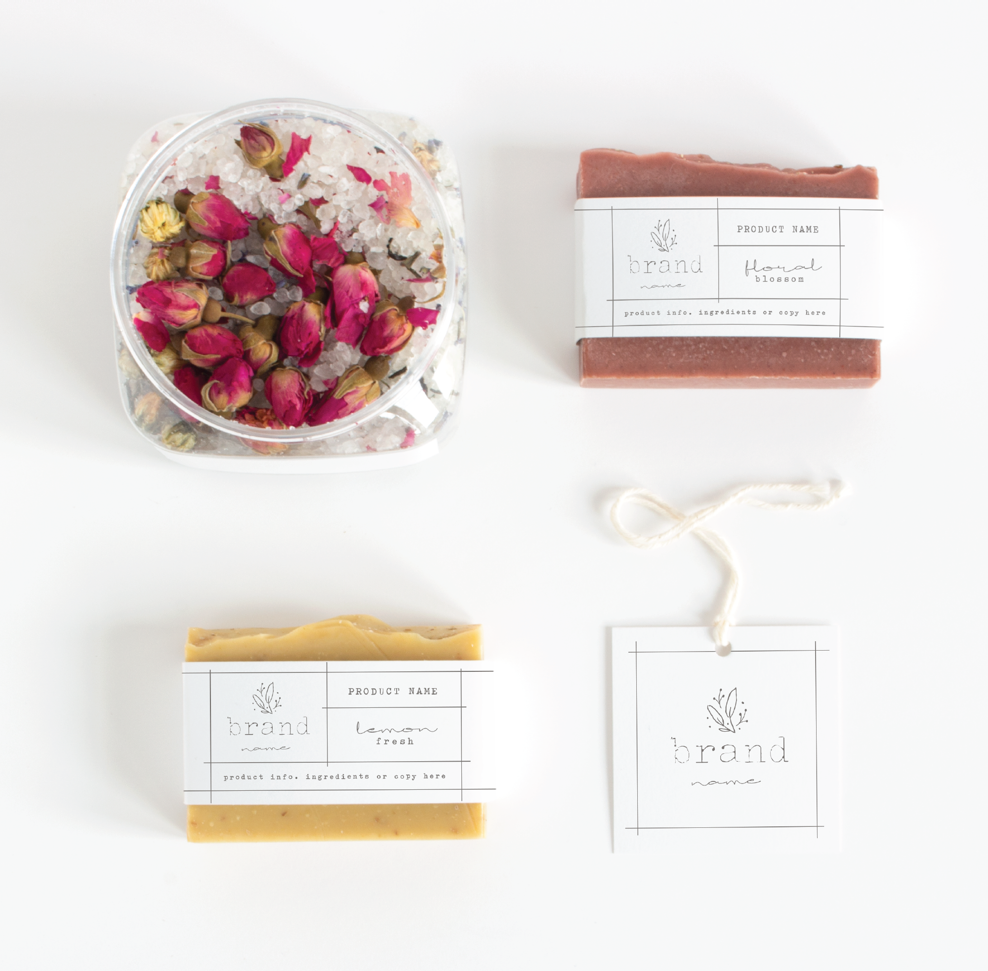 Harlow Street Square Product Label