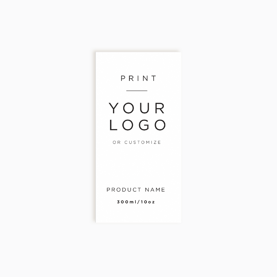 Masonic Avenue Vertical Product Label