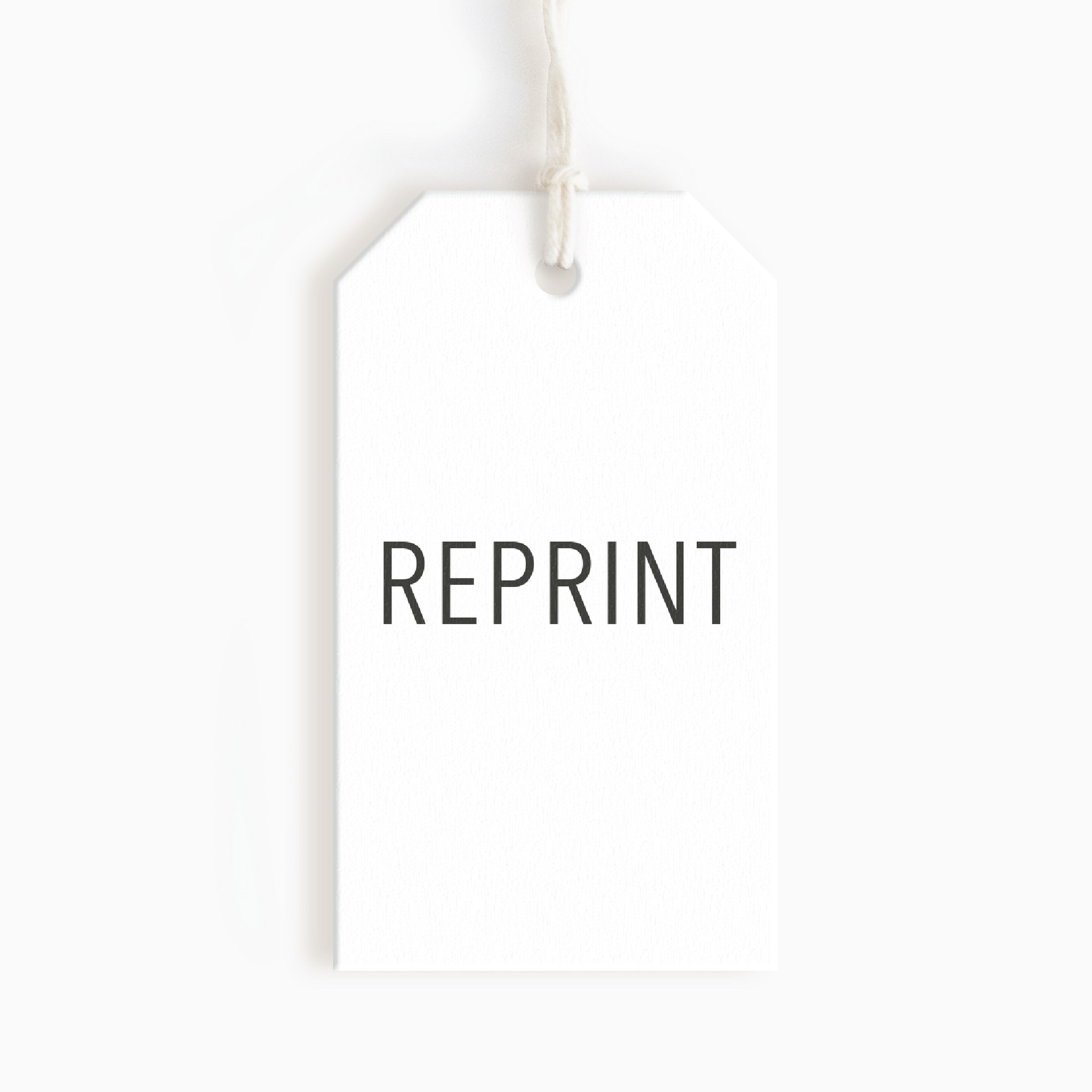 Reprint Your Angled Corner Hang Tags – Orange Valentine