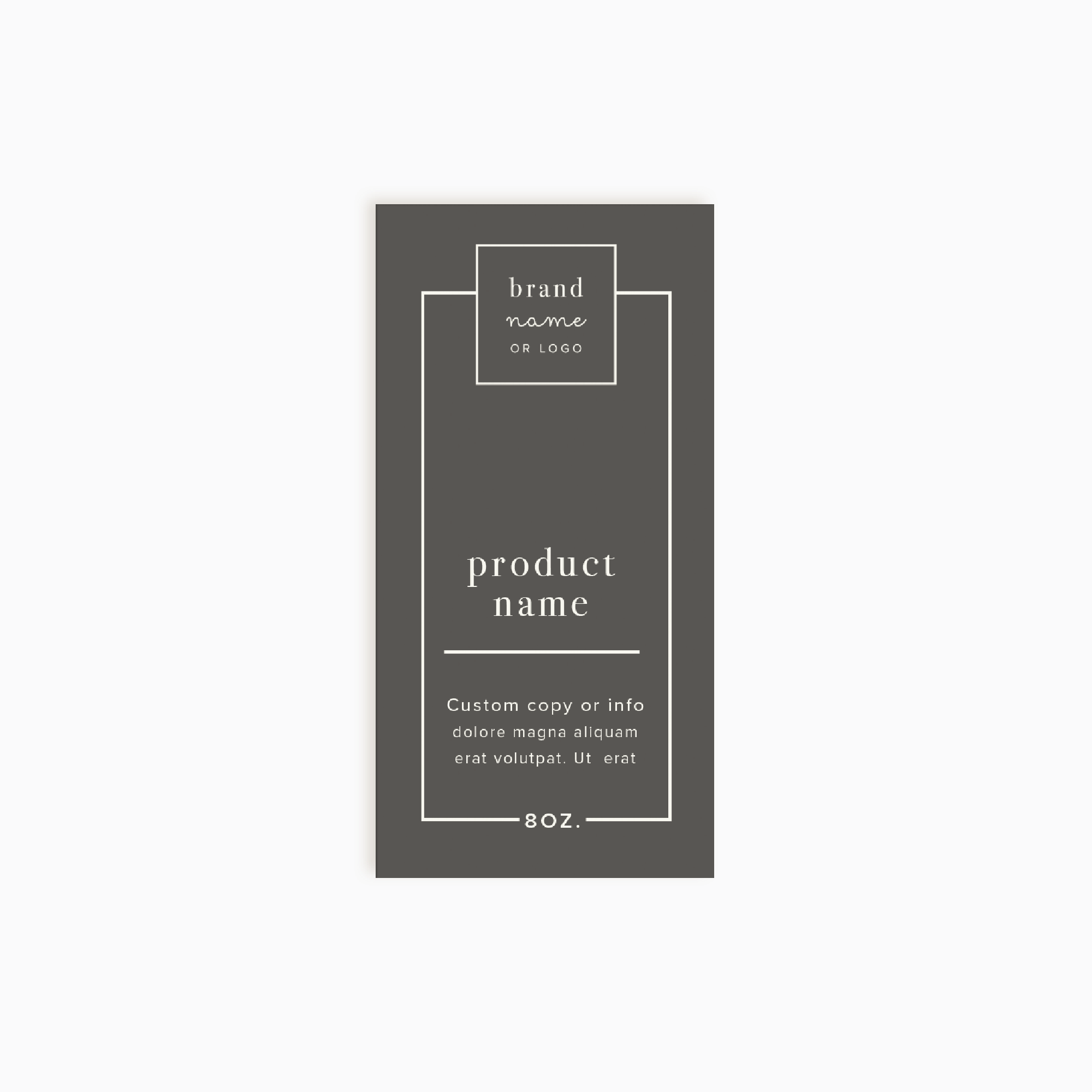 Decker Alley Vertical Product Label