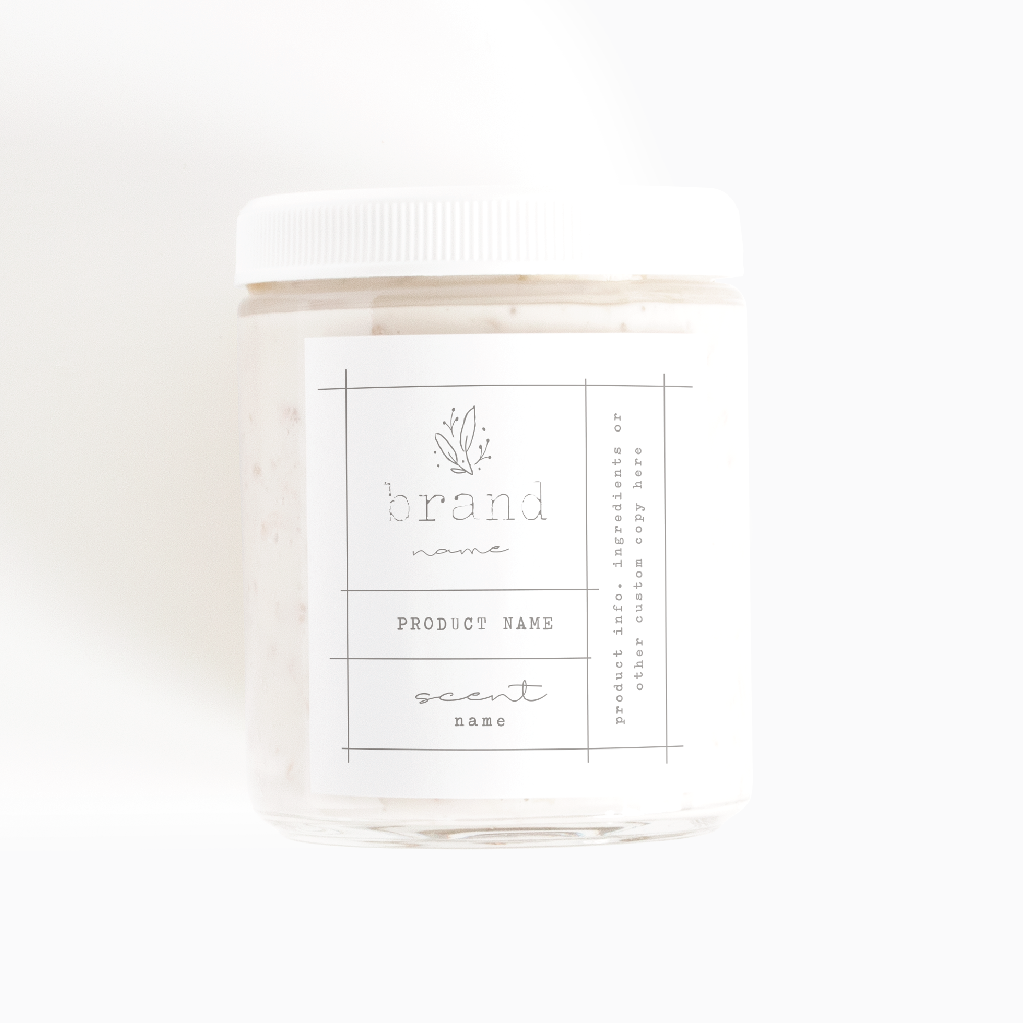 Harlow Street Square Product Label
