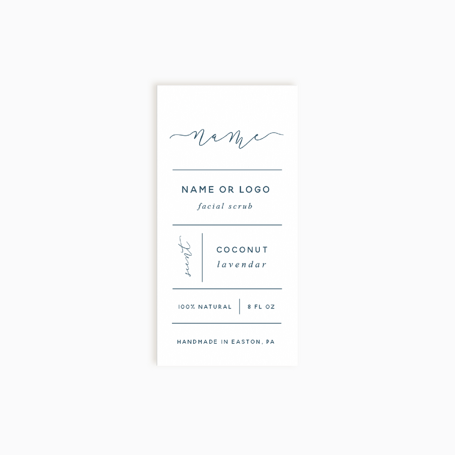 Lulu Alley Vertical Product Label