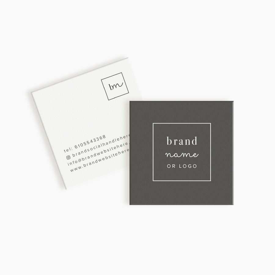 Decker Alley Square Business Card